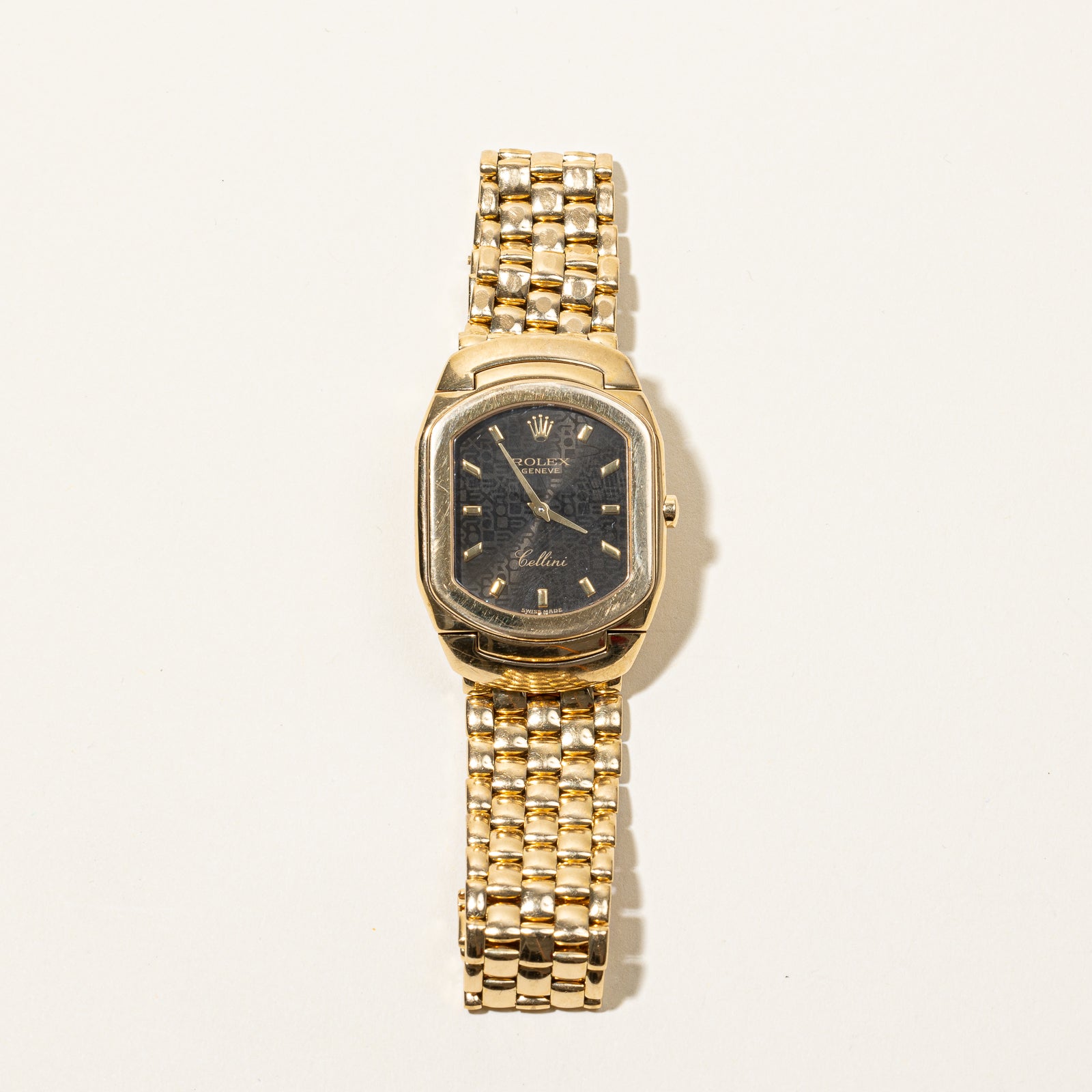 Vintage 'Rolex' Cellini solid 18K gold Watch | 7" | Ref. 6633