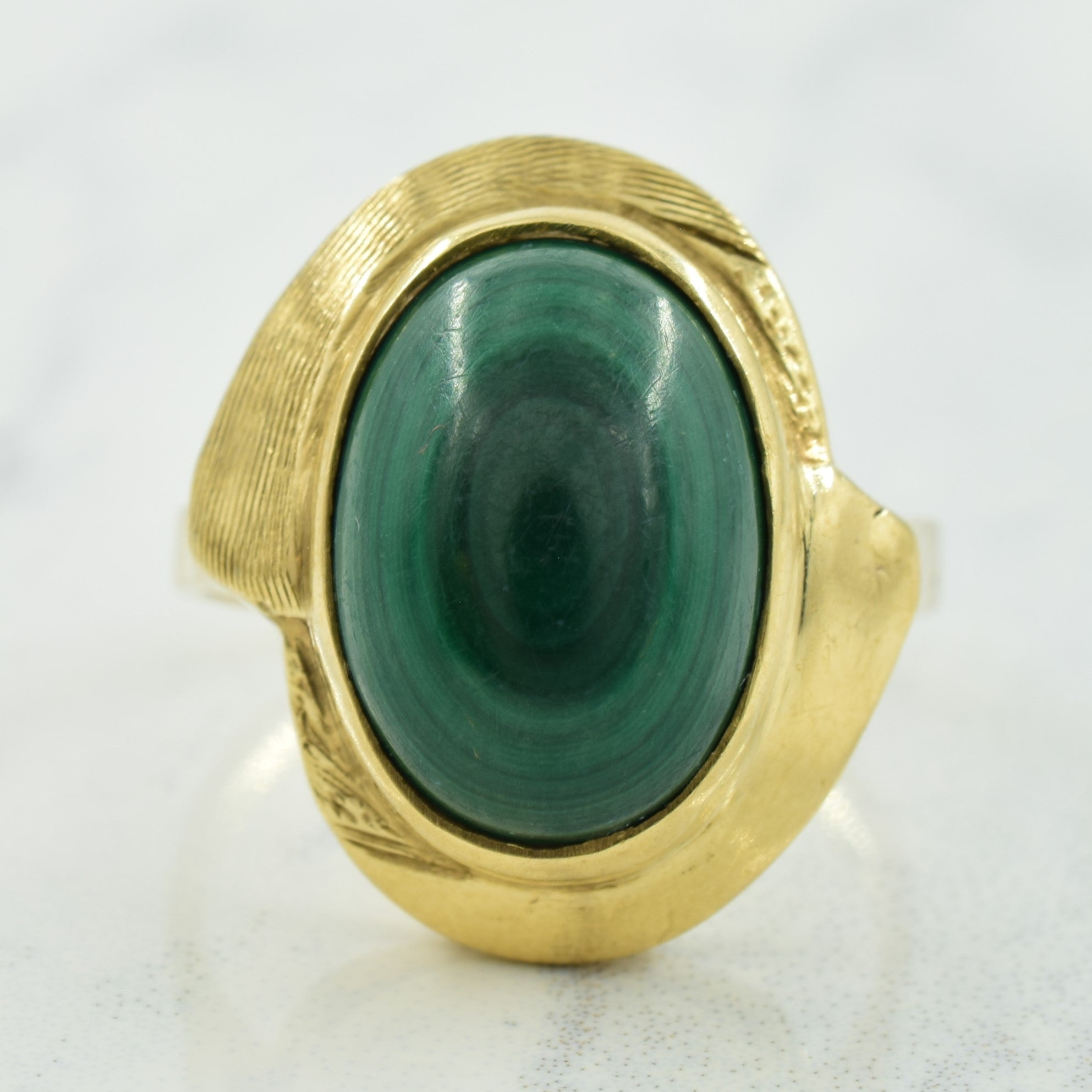 Malachite Cocktail Ring | 8.30ct | SZ 6.75 |