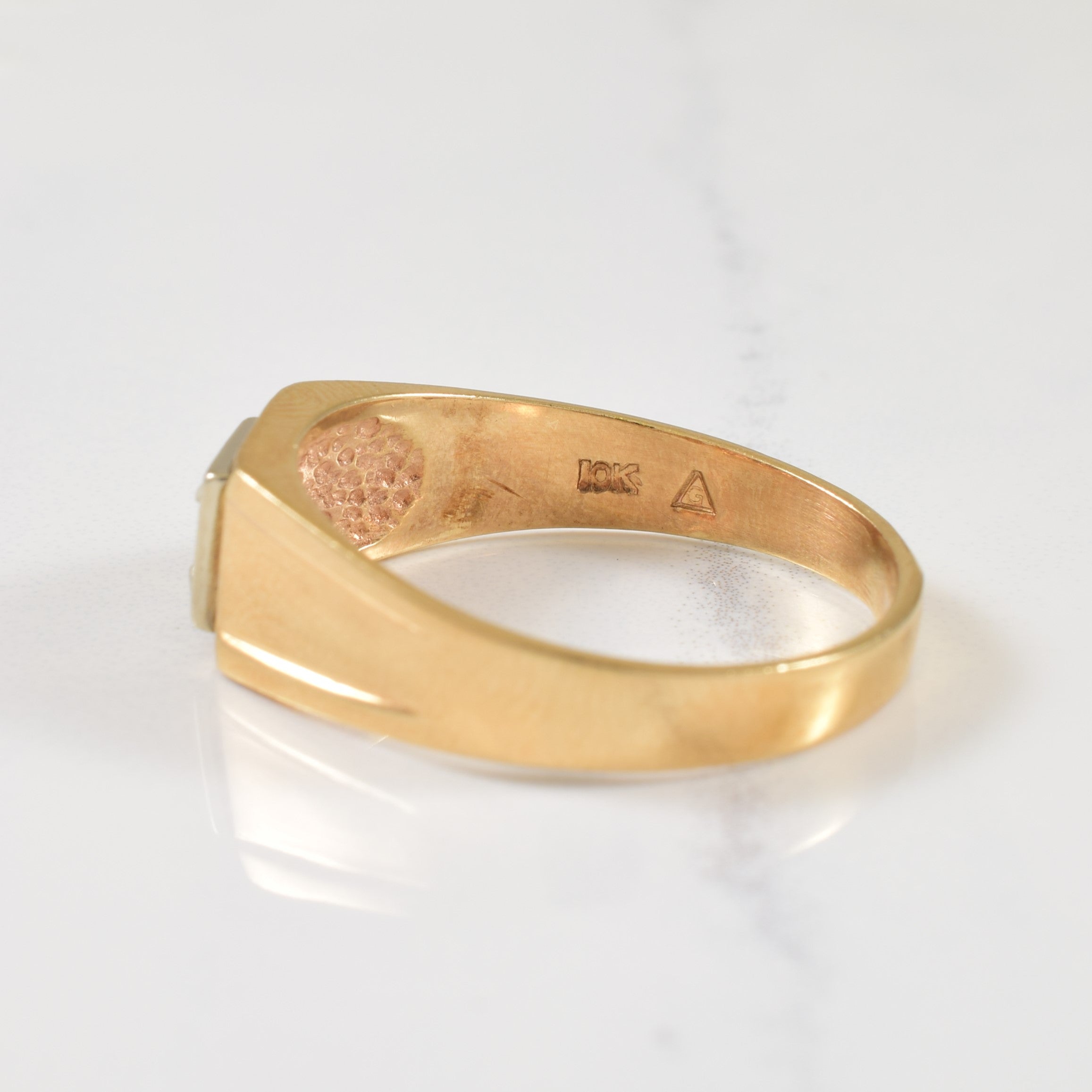 Solitaire Diamond Ring | 0.03ctw | SZ 12 |