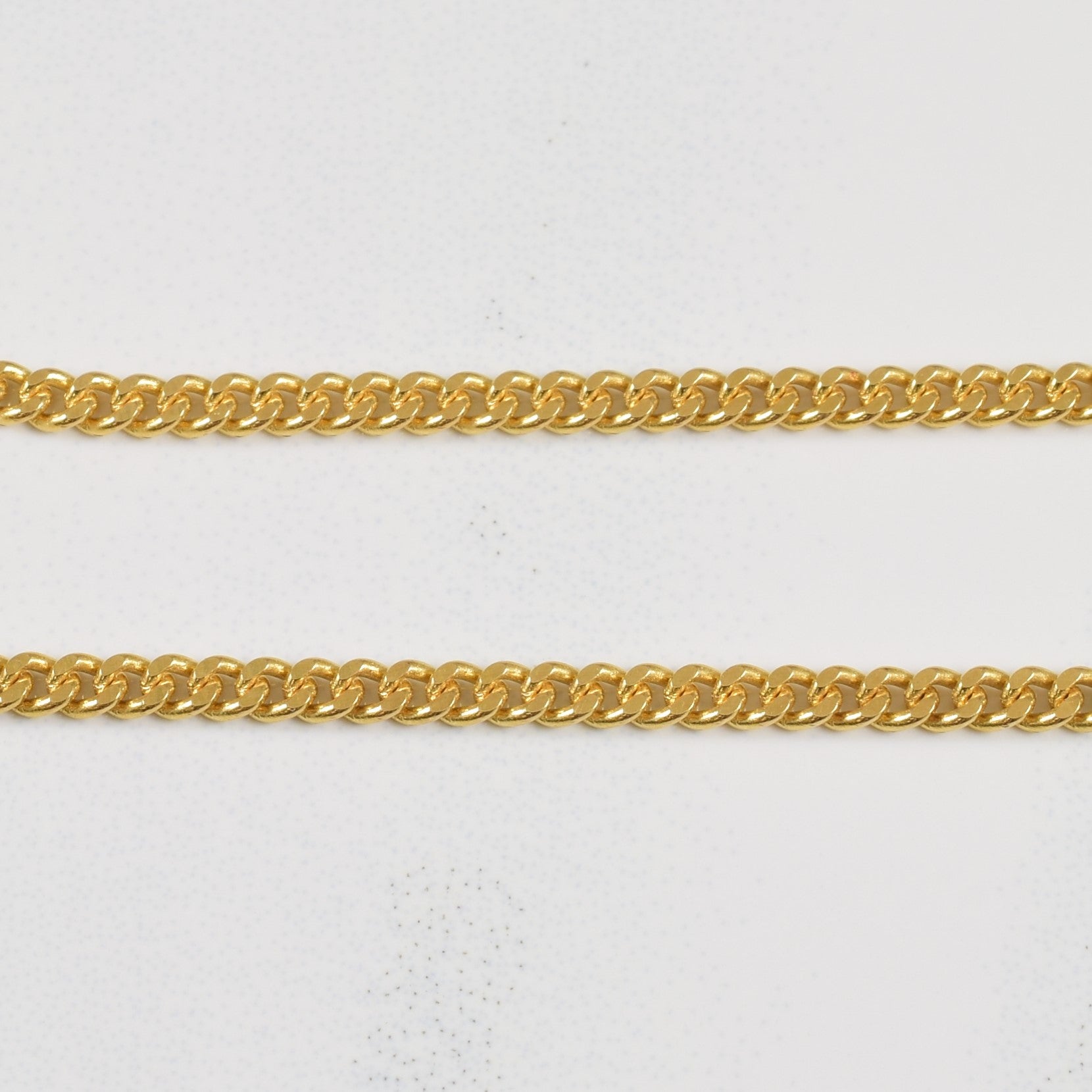 18k Tri Tone Fancy Chain | 13.5" |