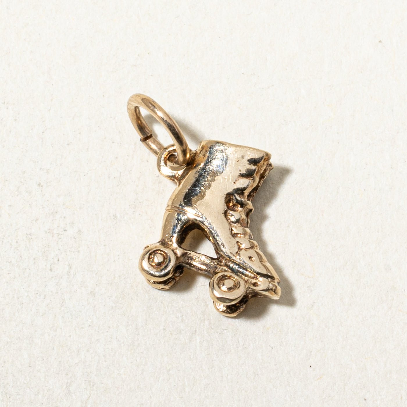 10k Yellow Gold Roller Skate Charm