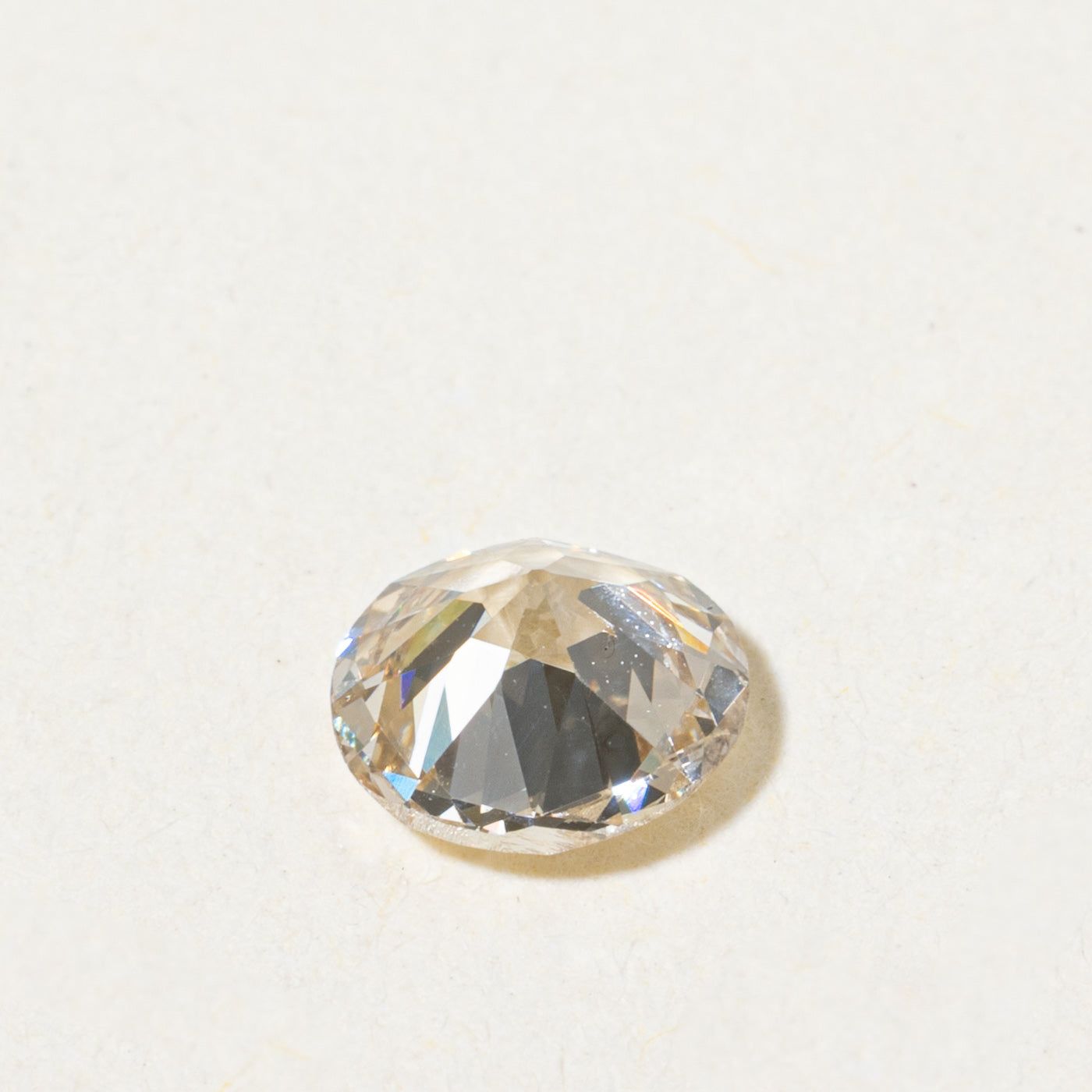 Diamant brut taille ancienne européenne certifié GIA | 0,74 ct SI1 Brun |
