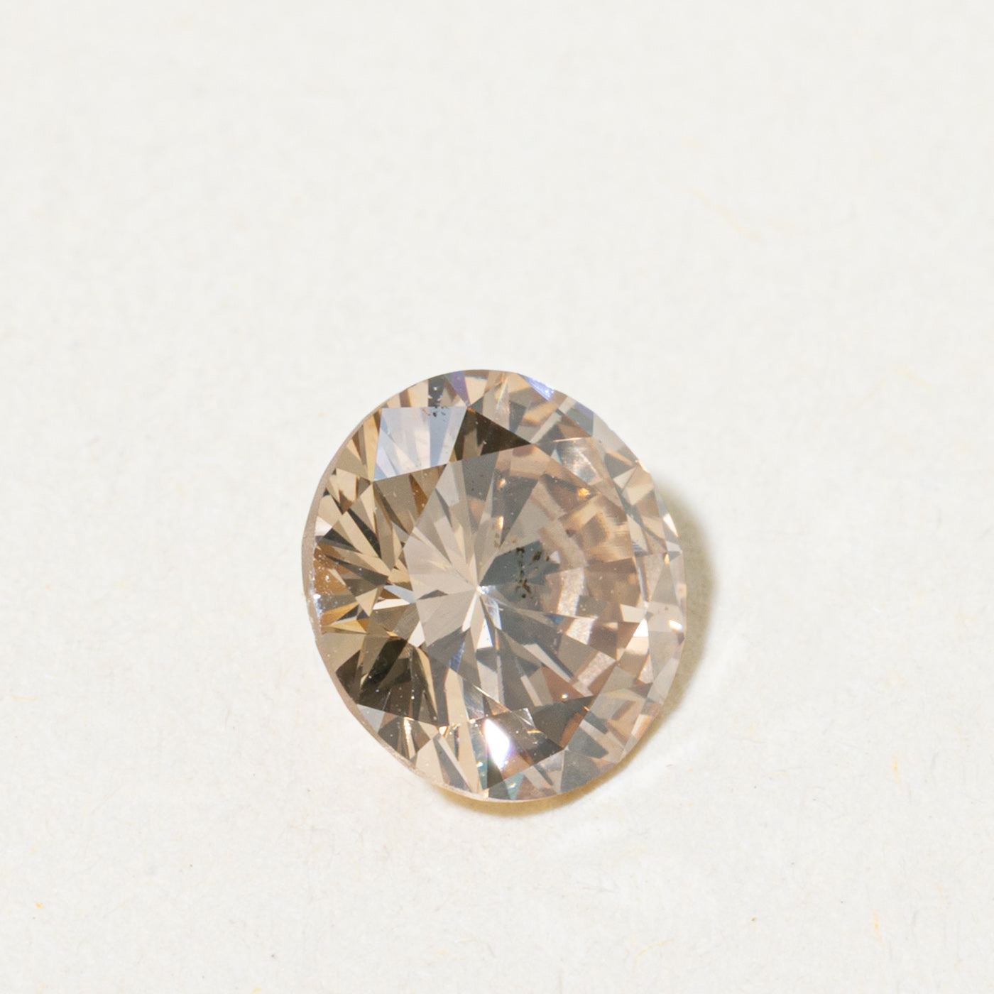 GIA Round Brilliant Cut Loose Diamond | 1.04ct VS1 Fancy Yellowish Brown |