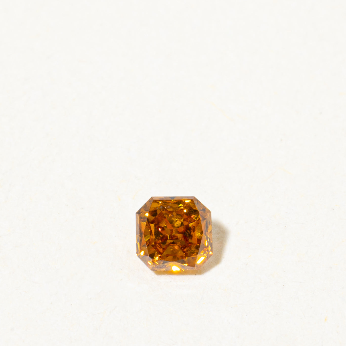 GIA-graded Natural Fancy Color Loose Diamond | GIA 0.21ct I1 Fancy Deep Yellow-Orange |