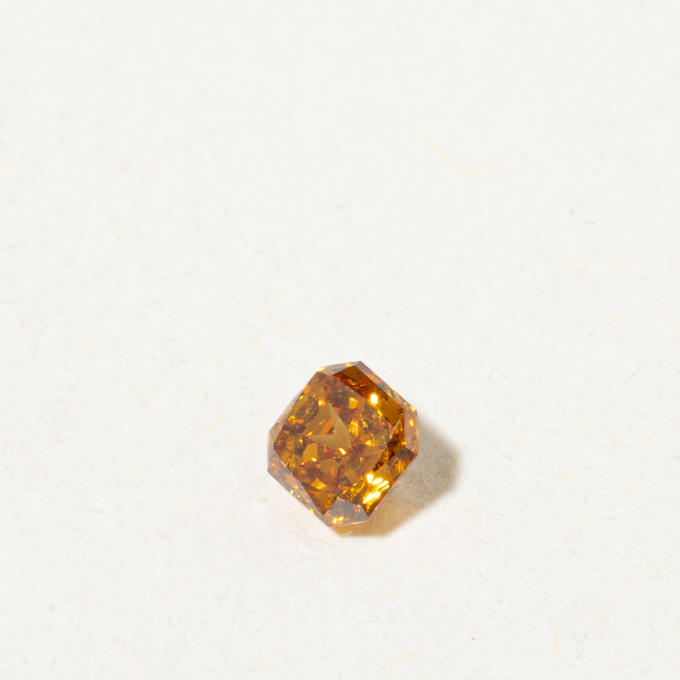GIA-graded Natural Fancy Color Loose Diamond | GIA 0.21ct I1 Fancy Deep Yellow-Orange |