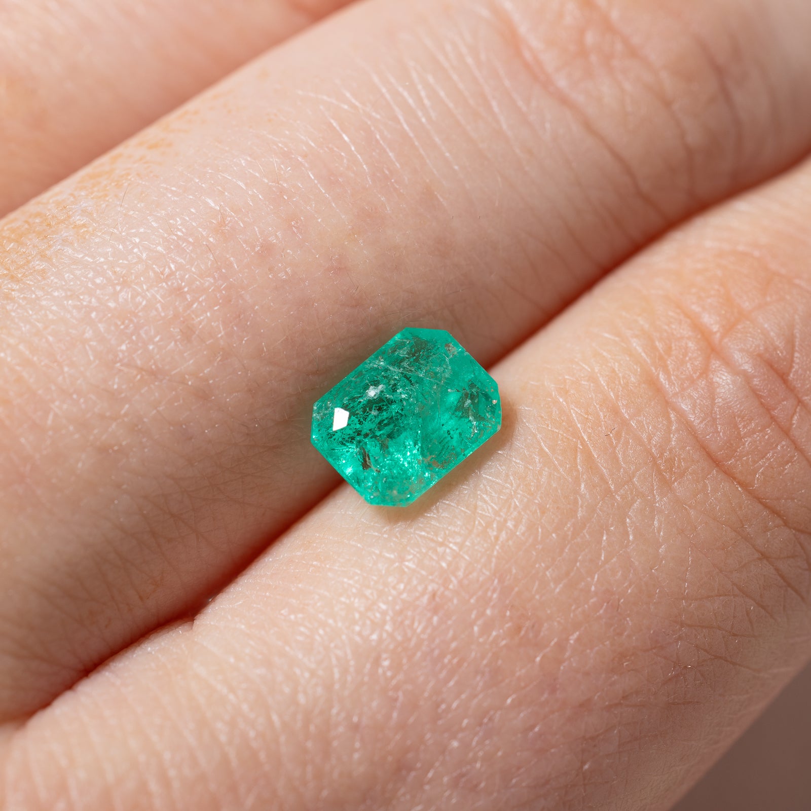 Rectangular Step Cut Loose Emerald | 1.48ct |