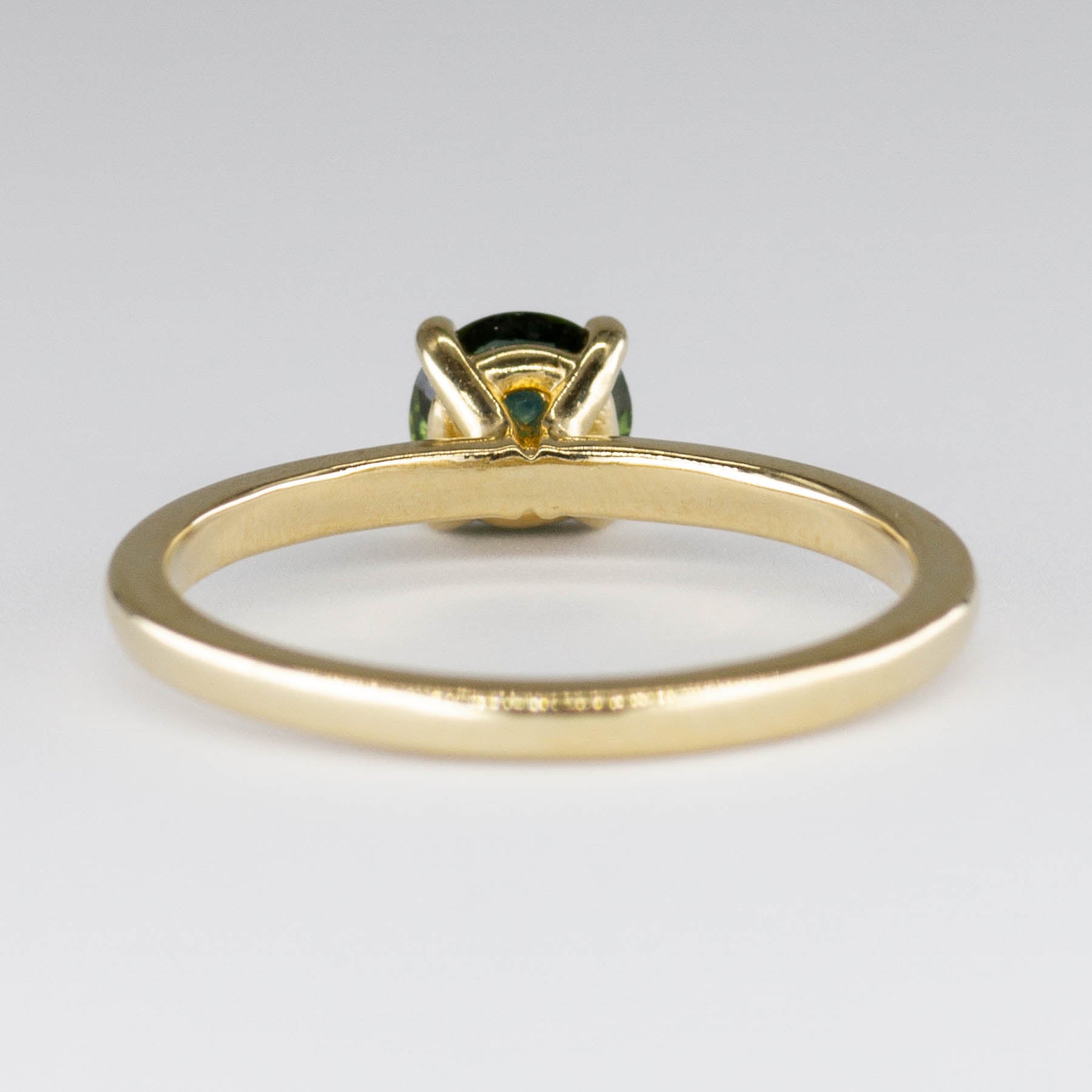'100 Ways' 14k Yellow Gold Sapphire Solitaire Ring | 0.30ct | SZ 6.75 - 100 Ways