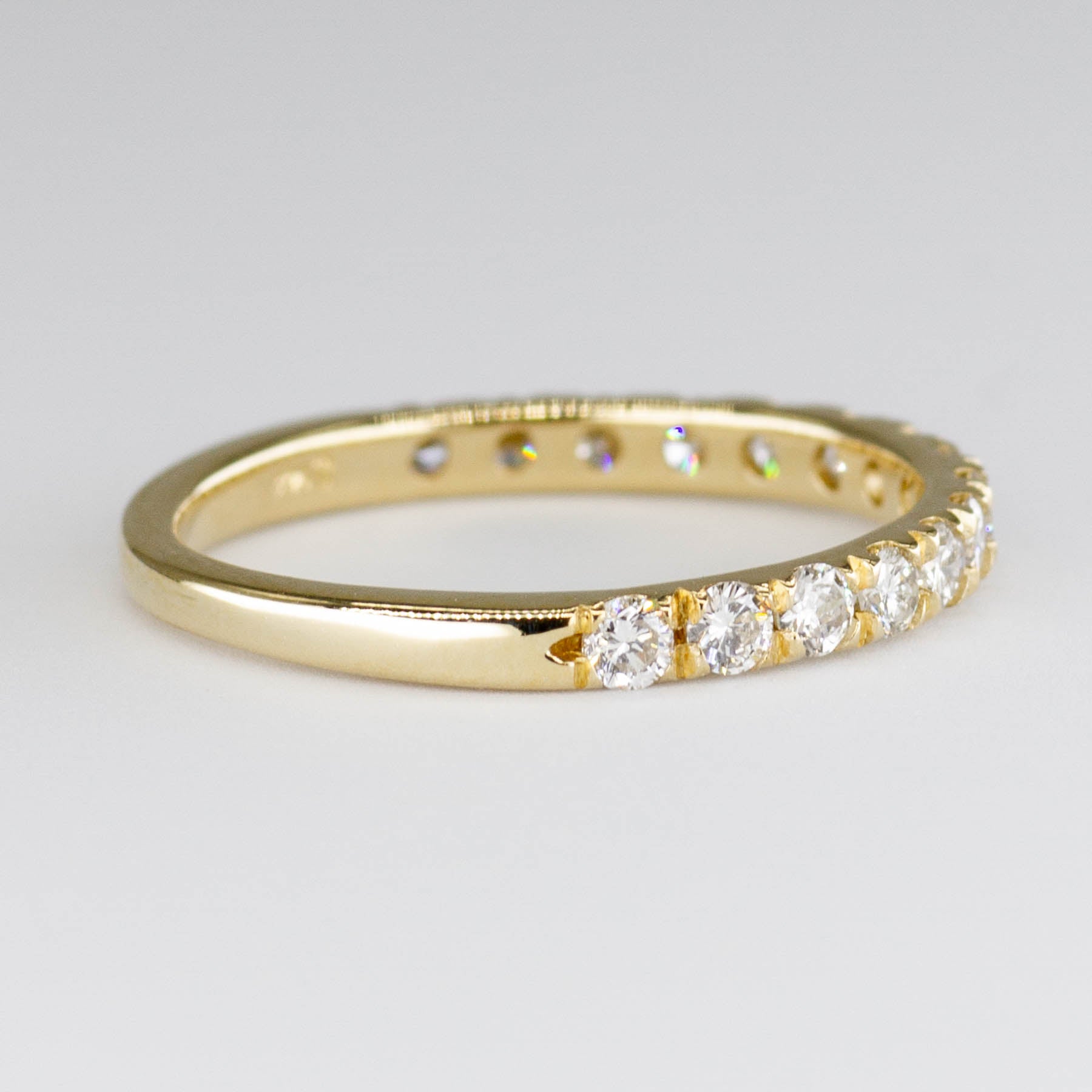 '100 Ways' 14k Yellow Gold Semi Eternity Ring| 0.50 ctw | SZ 6 - 100 Ways