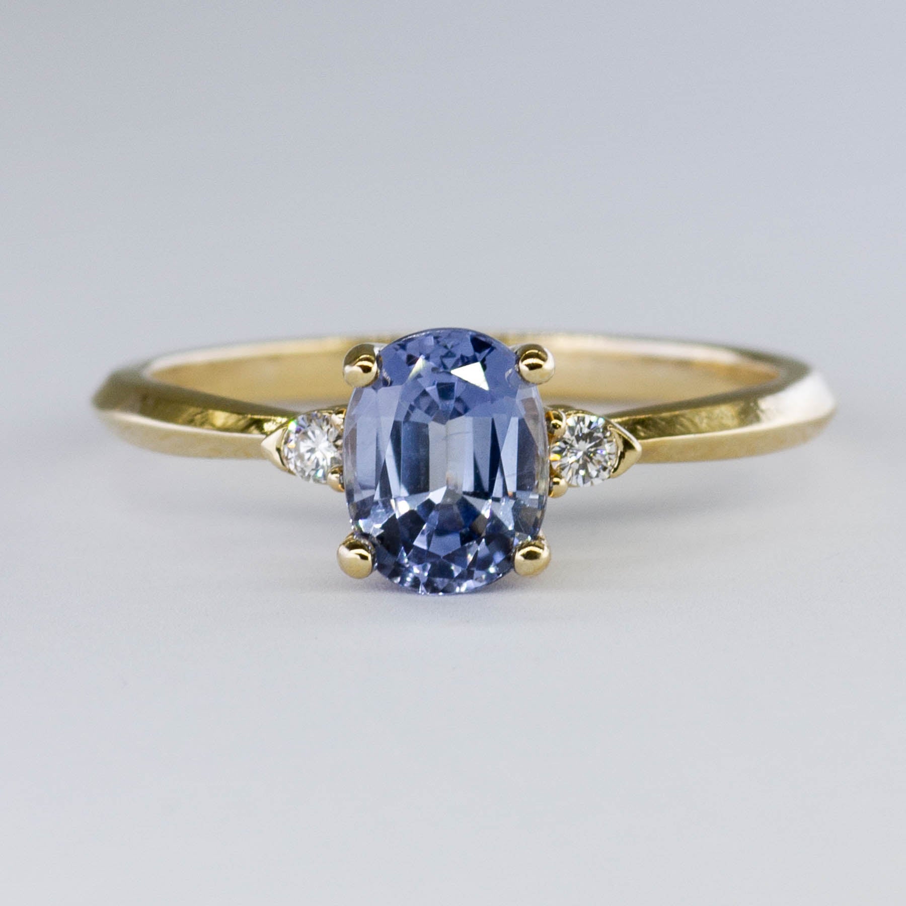 '100 Ways' Accented Oval Ceylon Sapphire Ring | 1.37ct | SZ 6.75 | - 100 Ways