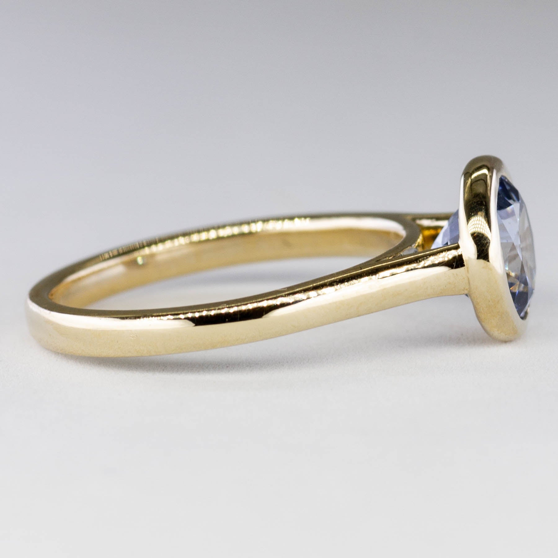 '100 Ways' Bezel Set Sapphire Ring | 1.93ct | SZ 6.75 | - 100 Ways