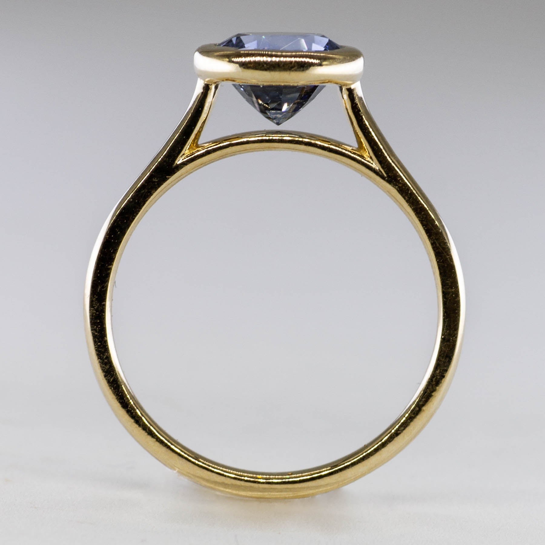 '100 Ways' Bezel Set Sapphire Ring | 1.93ct | SZ 6.75 | - 100 Ways