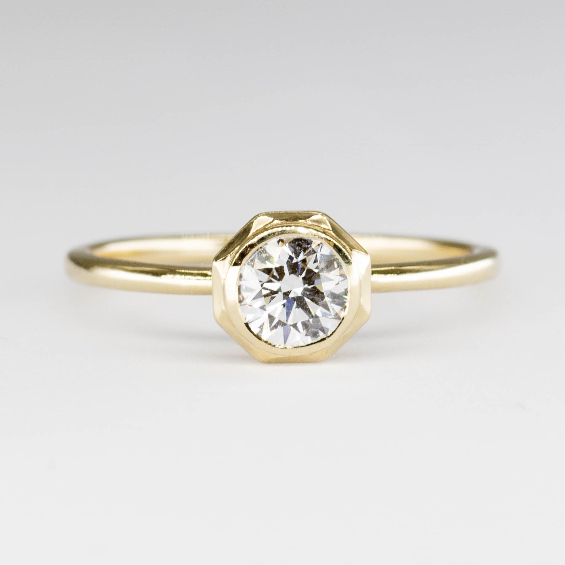 '100 Ways' Bezel Set Solitaire Diamond Ring | 0.51ct | SZ 7 | - 100 Ways