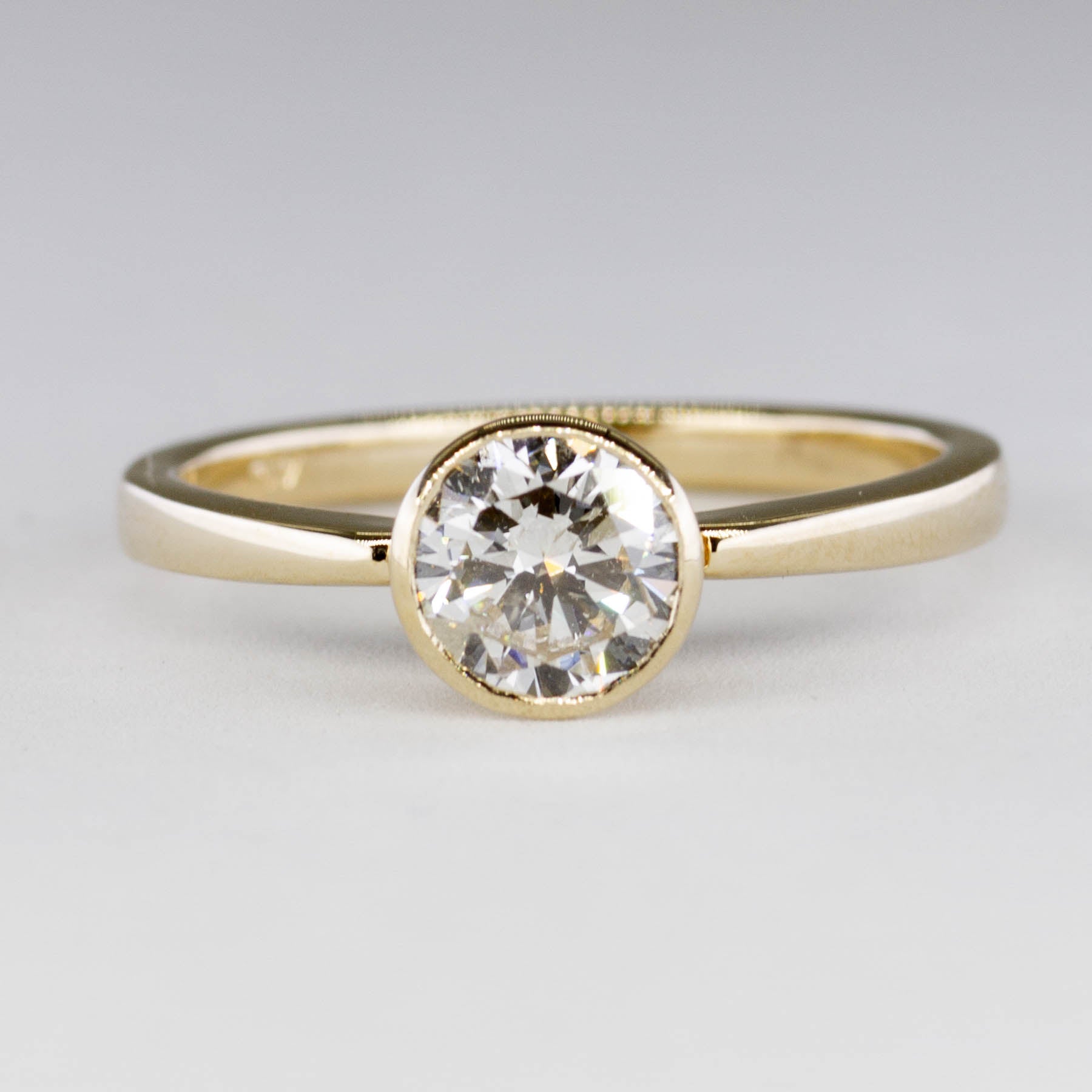 '100 Ways' Canadian Diamond Bezel Set Solitaire | 1.01ct I1 I | SZ 7.25 | - 100 Ways