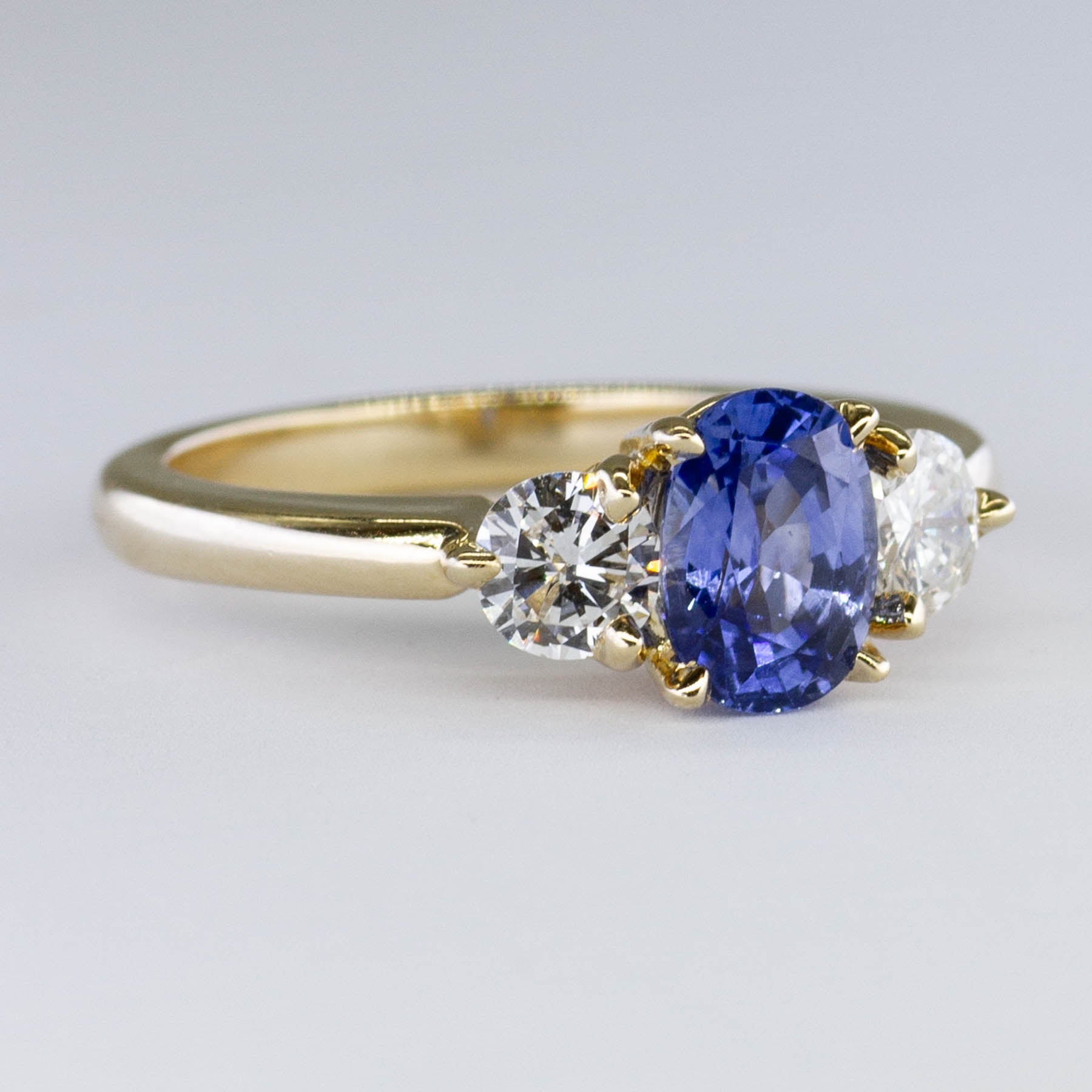 '100 Ways' Ceylon Sapphire Accented Ring | 1.80 ctw | SZ 6 | - 100 Ways
