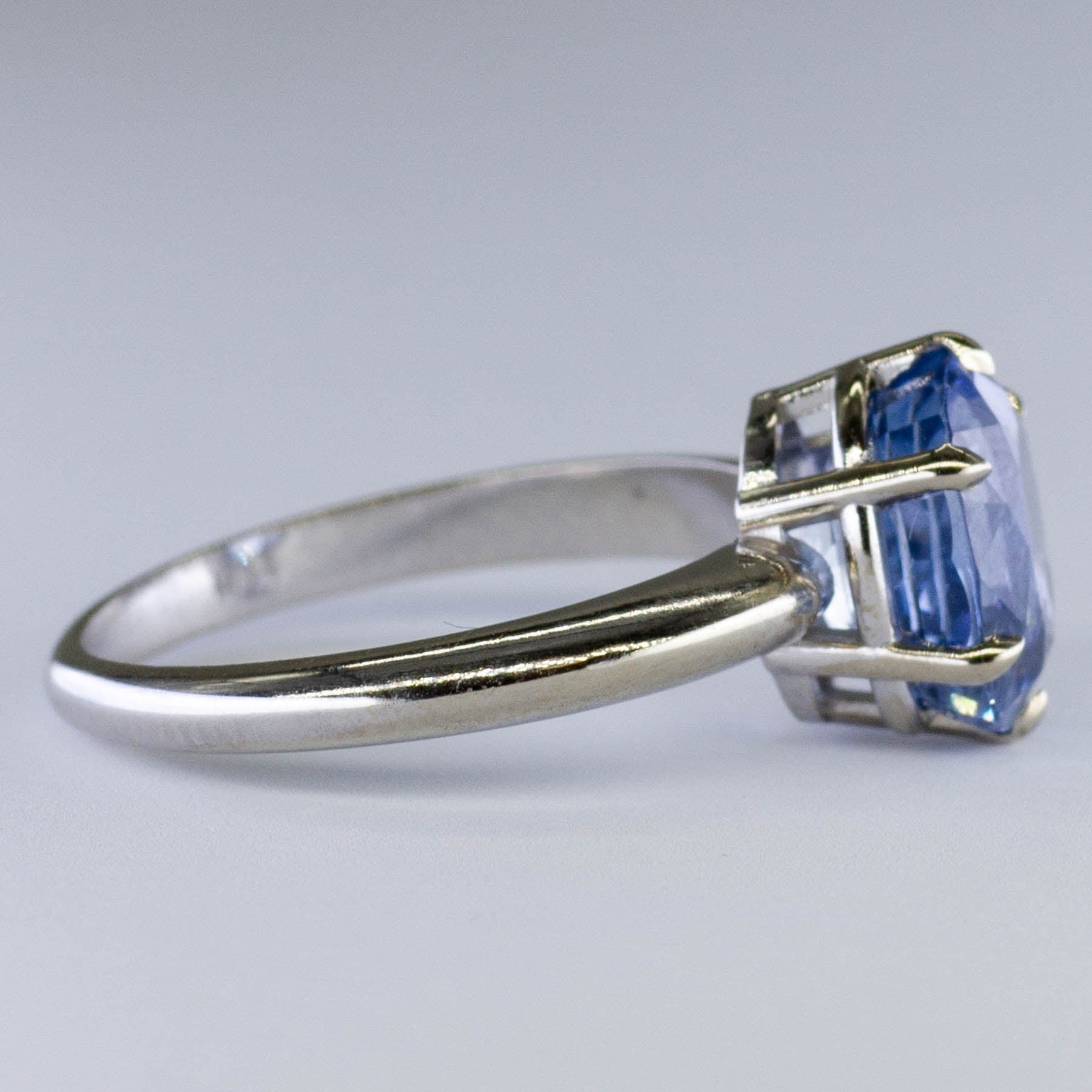 '100 Ways' Ceylon Sapphire Solitaire | ct | SZ 6.5 | - 100 Ways