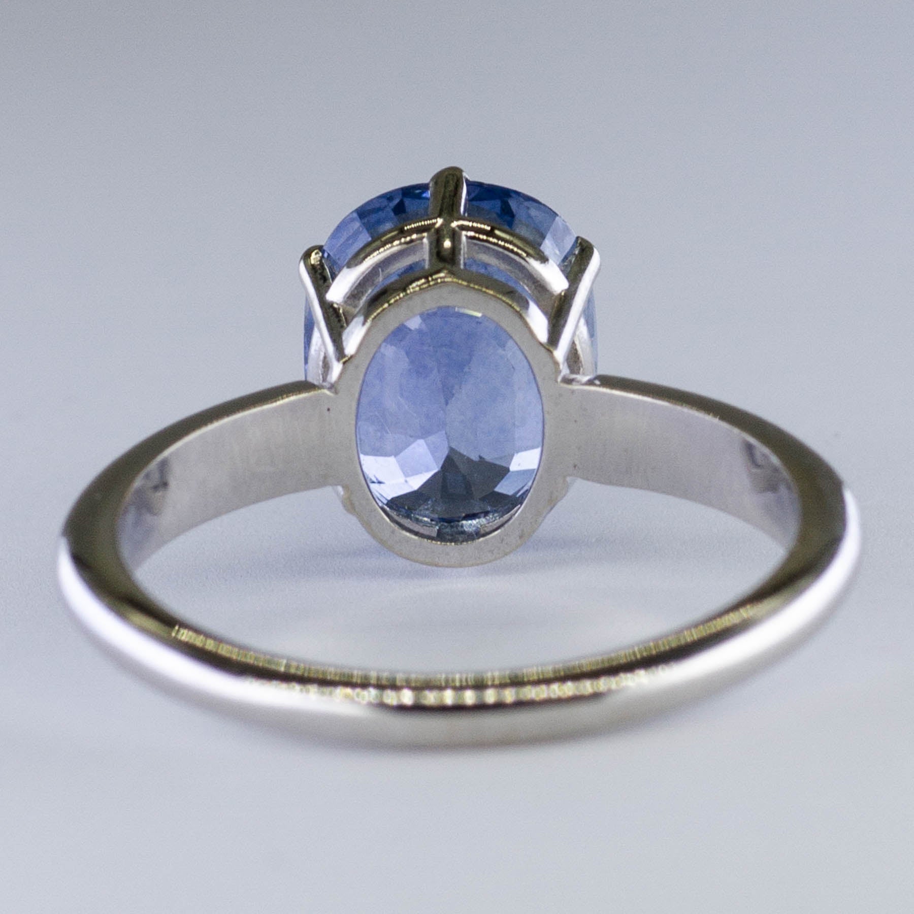 '100 Ways' Ceylon Sapphire Solitaire | ct | SZ 6.5 | - 100 Ways