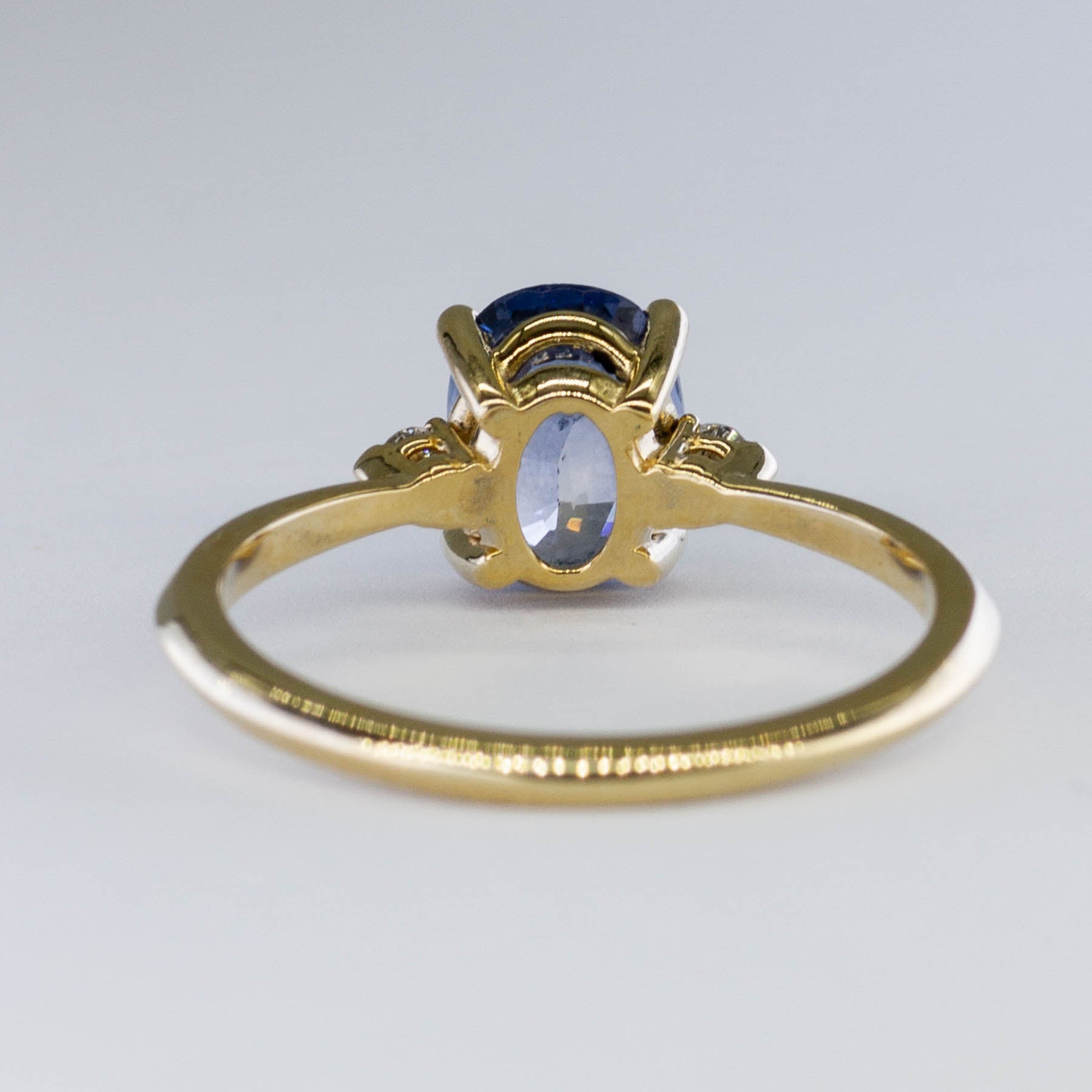 '100 Ways' Diamond Accented Ceylon Sapphire Ring | 1.89 ctw | SZ 6.75 | - 100 Ways