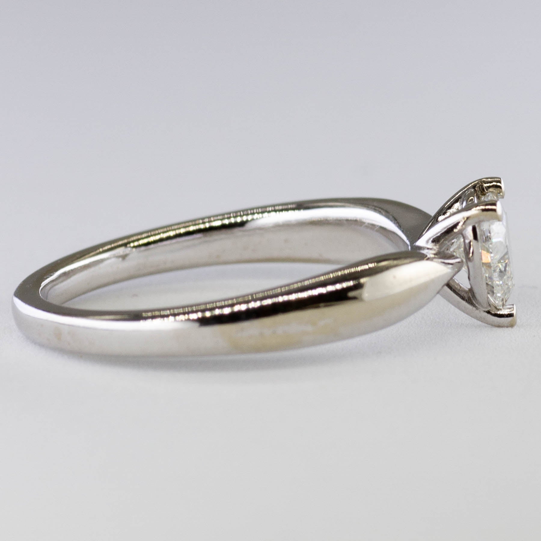 '100 Ways' Heart Cut Diamond Solitaire Engagement Ring | SZ 7 | - 100 Ways