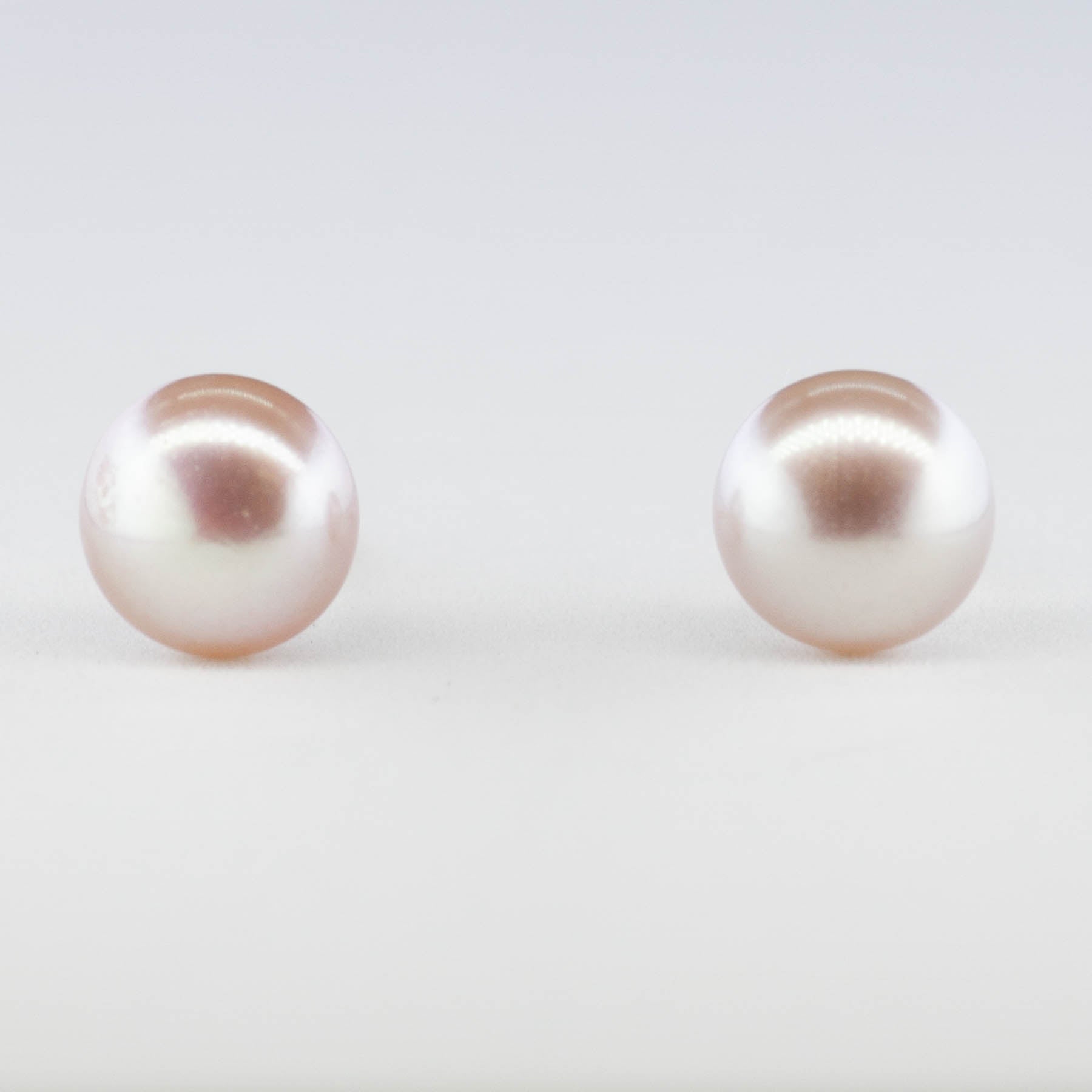 '100 Ways' Pink Pearl Studs | - 100 Ways