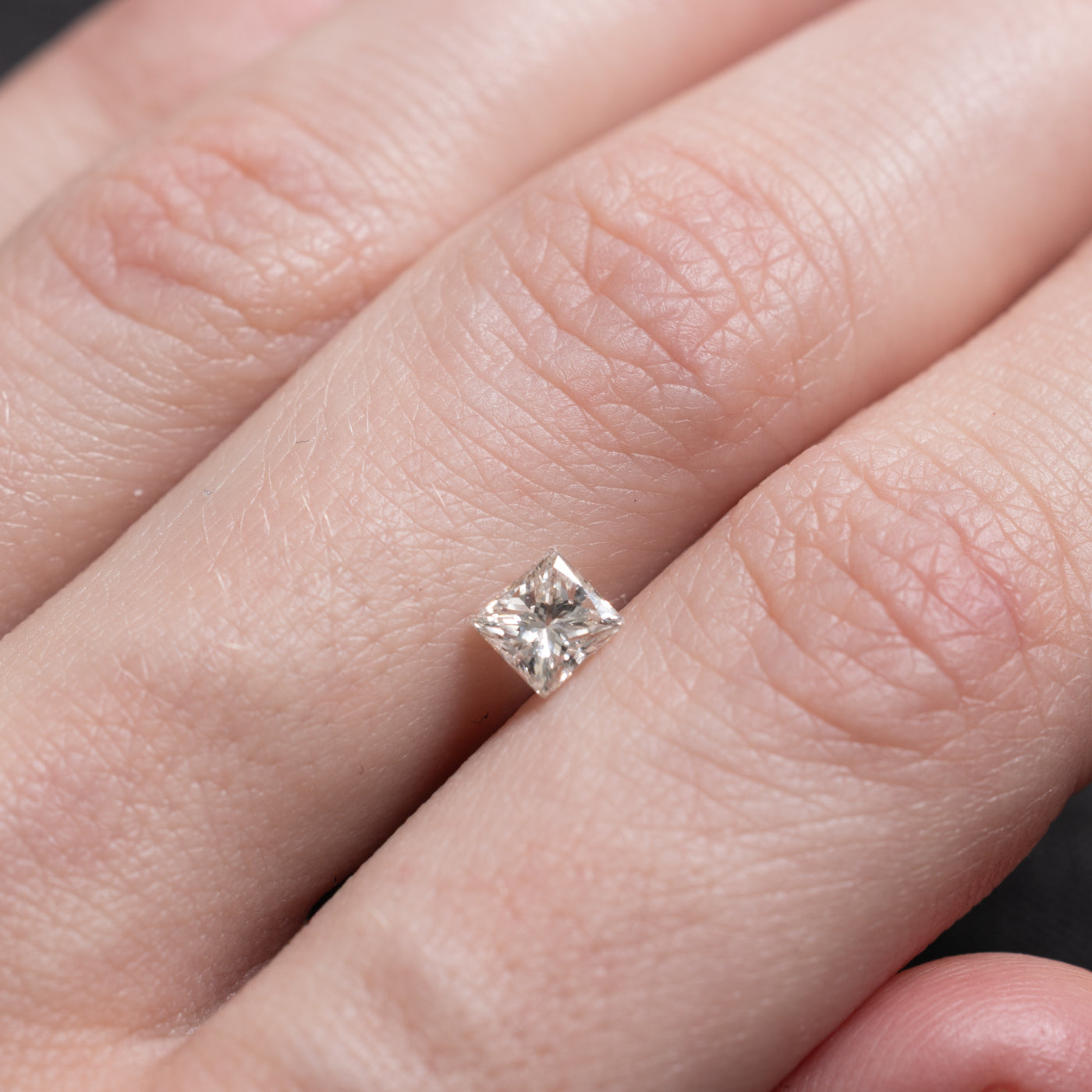 GIA Square Modified Brilliant Cut Loose Diamond | 0.55ct SI2 J |