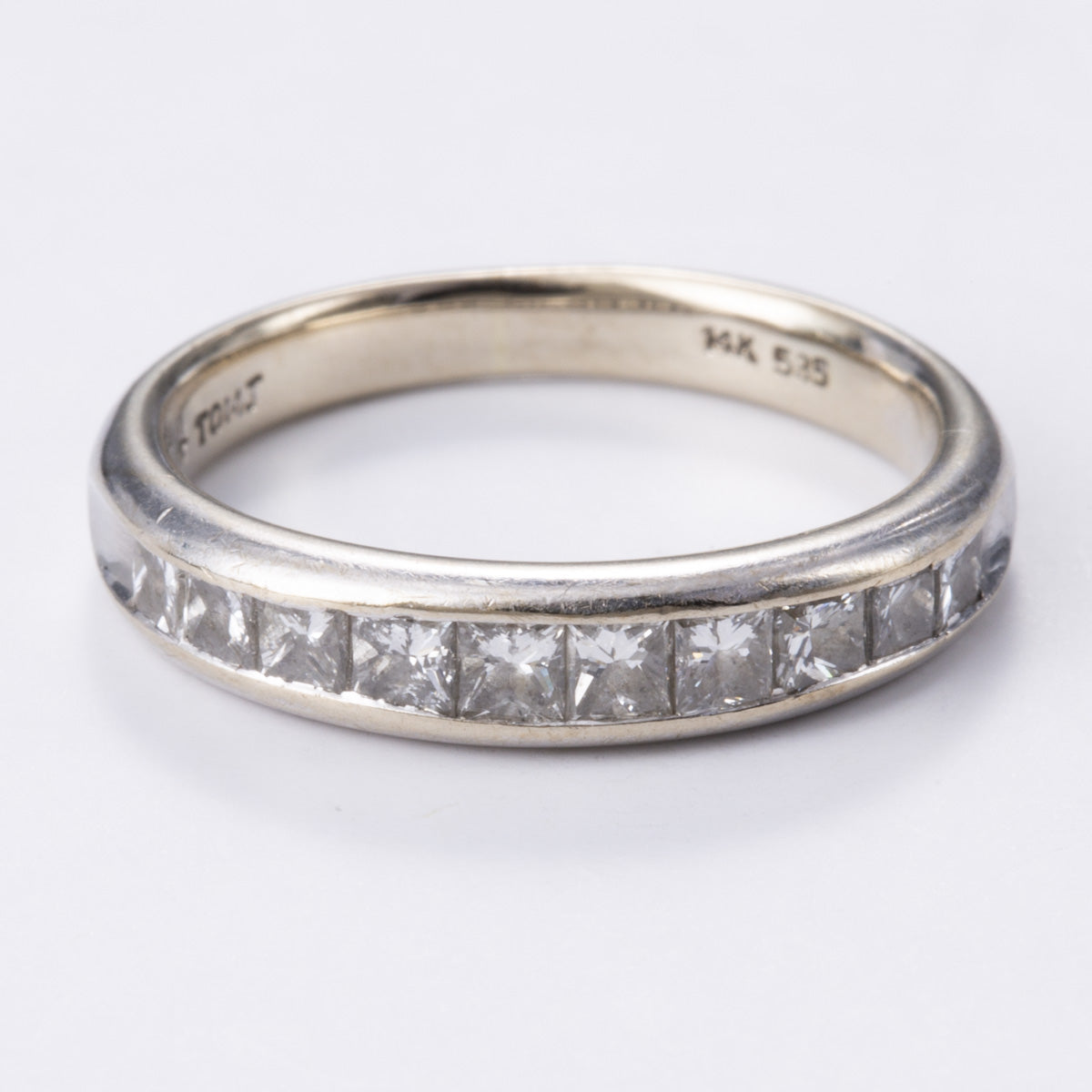 14k White Gold Diamond Ring | 0.50ctw | Sz 5.25