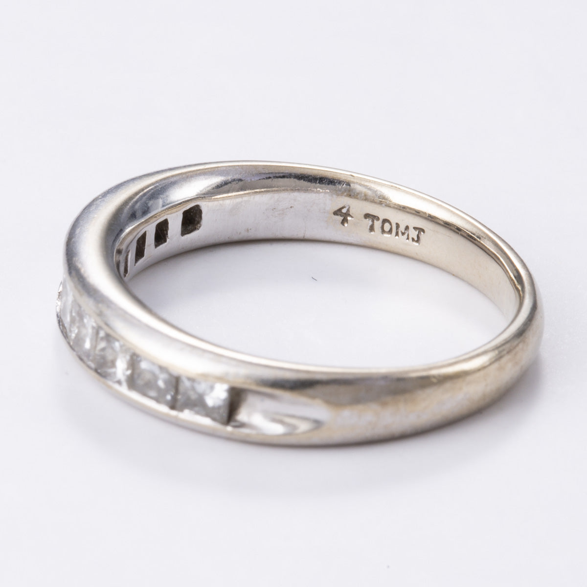 14k White Gold Diamond Ring | 0.50ctw | Sz 5.25