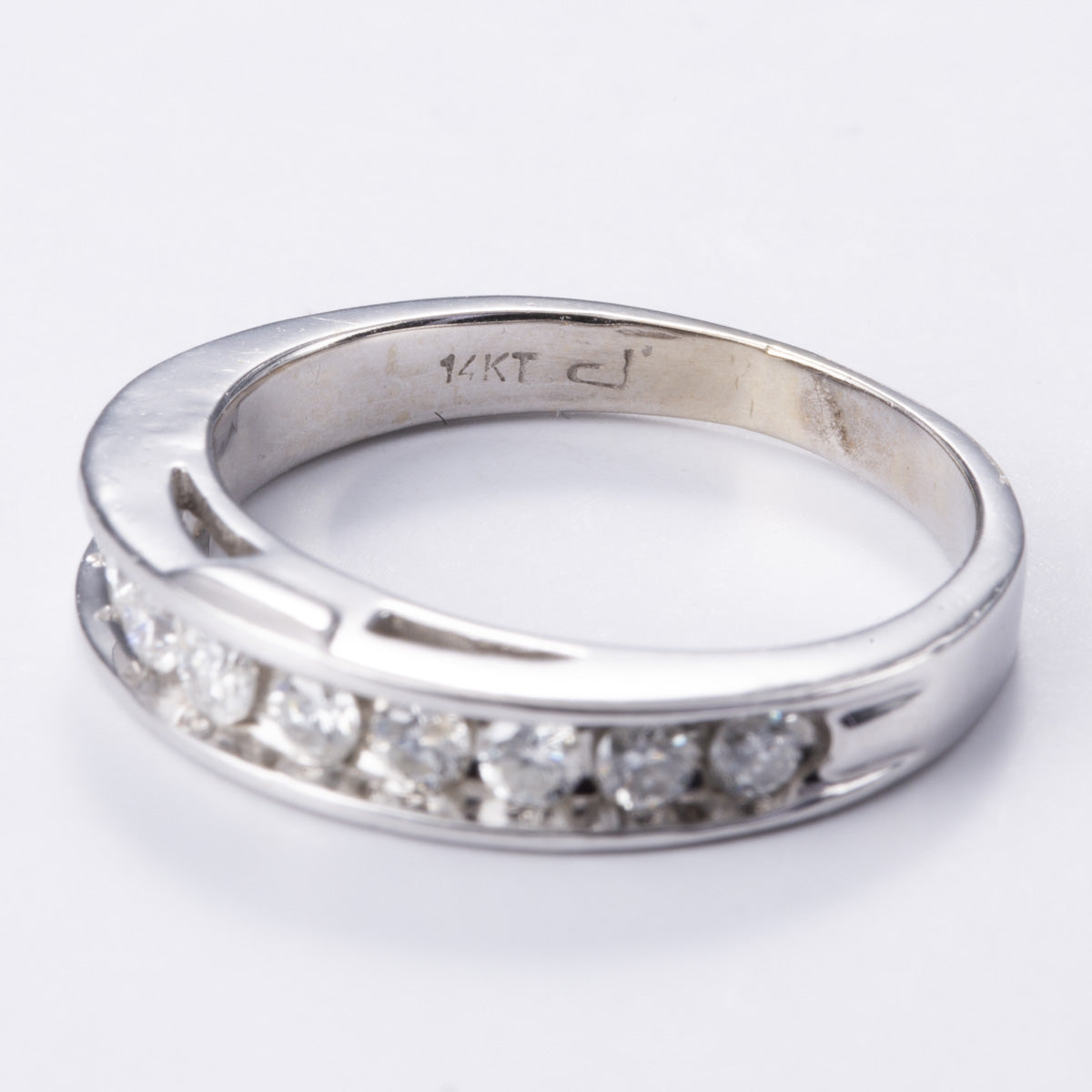14k White Gold Diamond Ring | 0.50ctw | Sz 5.75