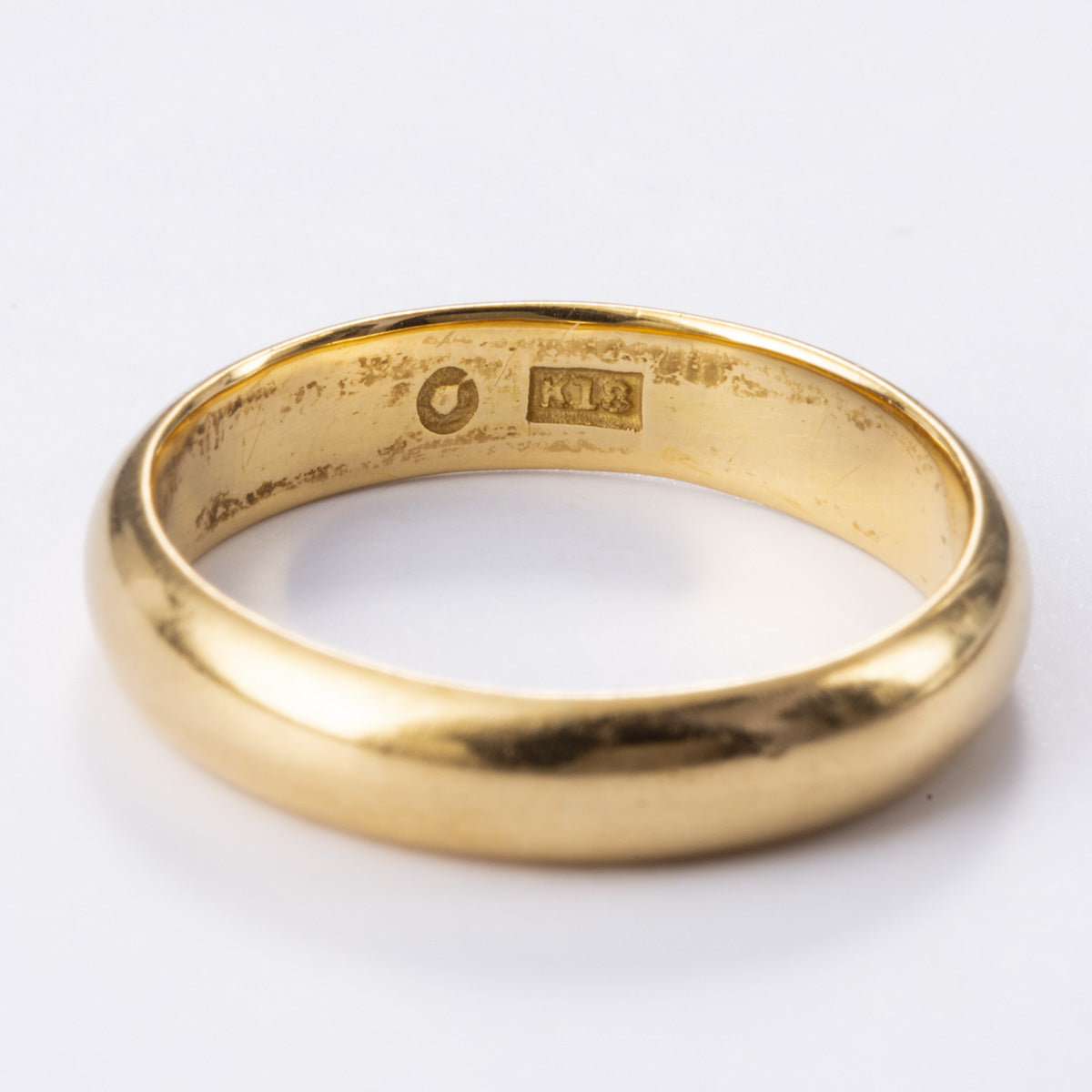 Bague en or jaune 18 carats | Taille 5,75