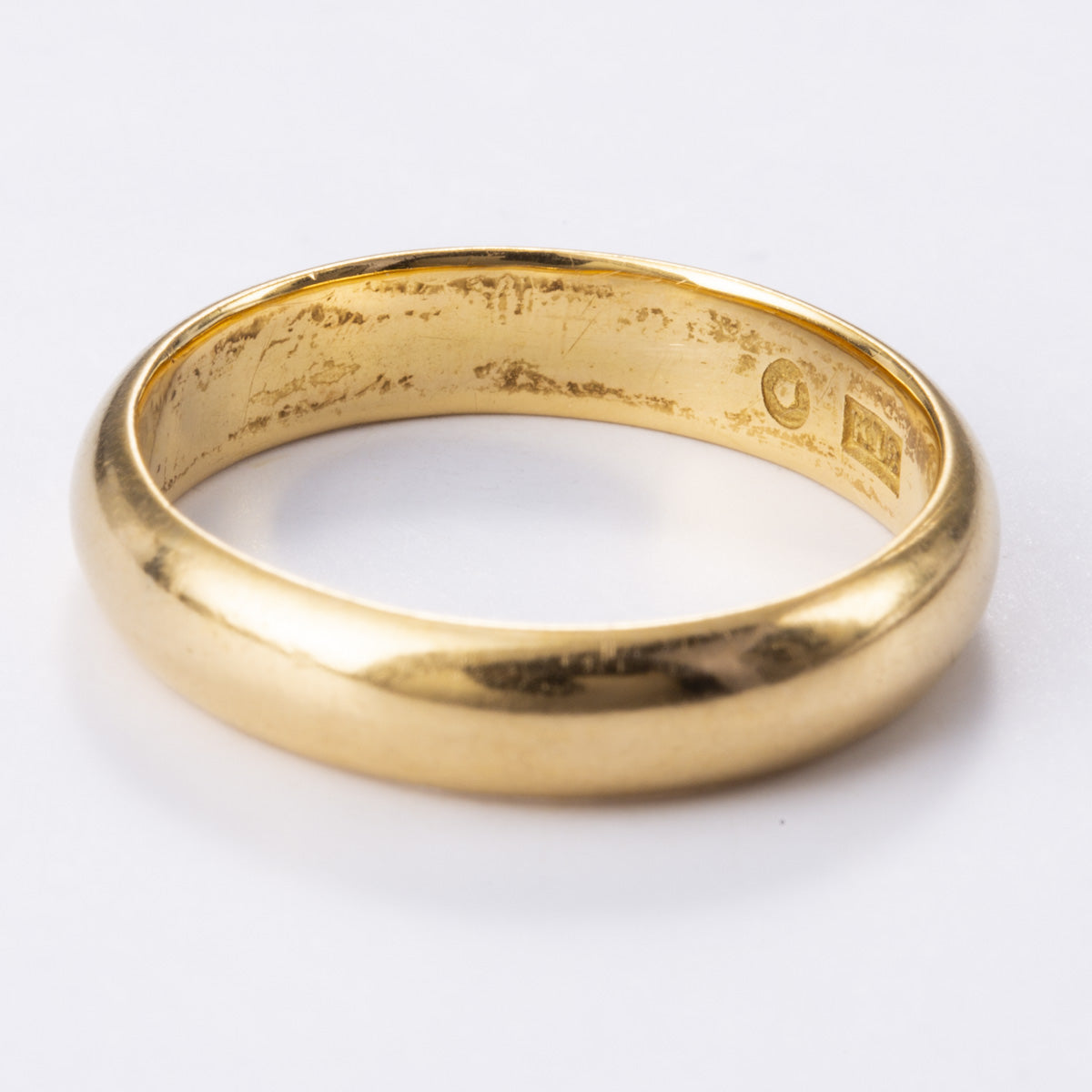 Bague en or jaune 18 carats | Taille 5,75