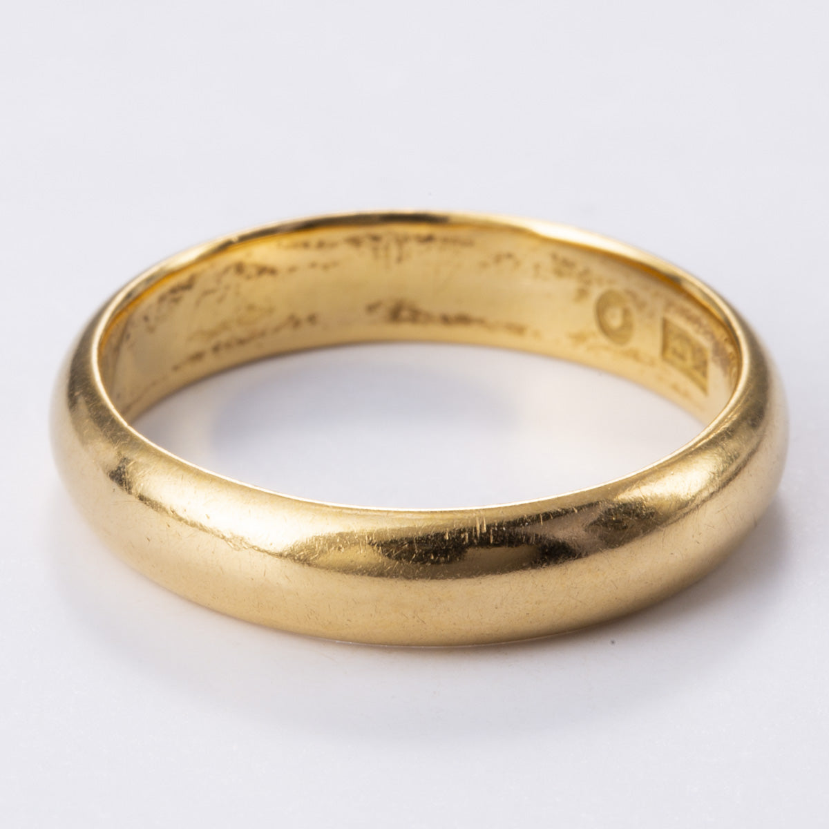 Bague en or jaune 18 carats | Taille 5,75
