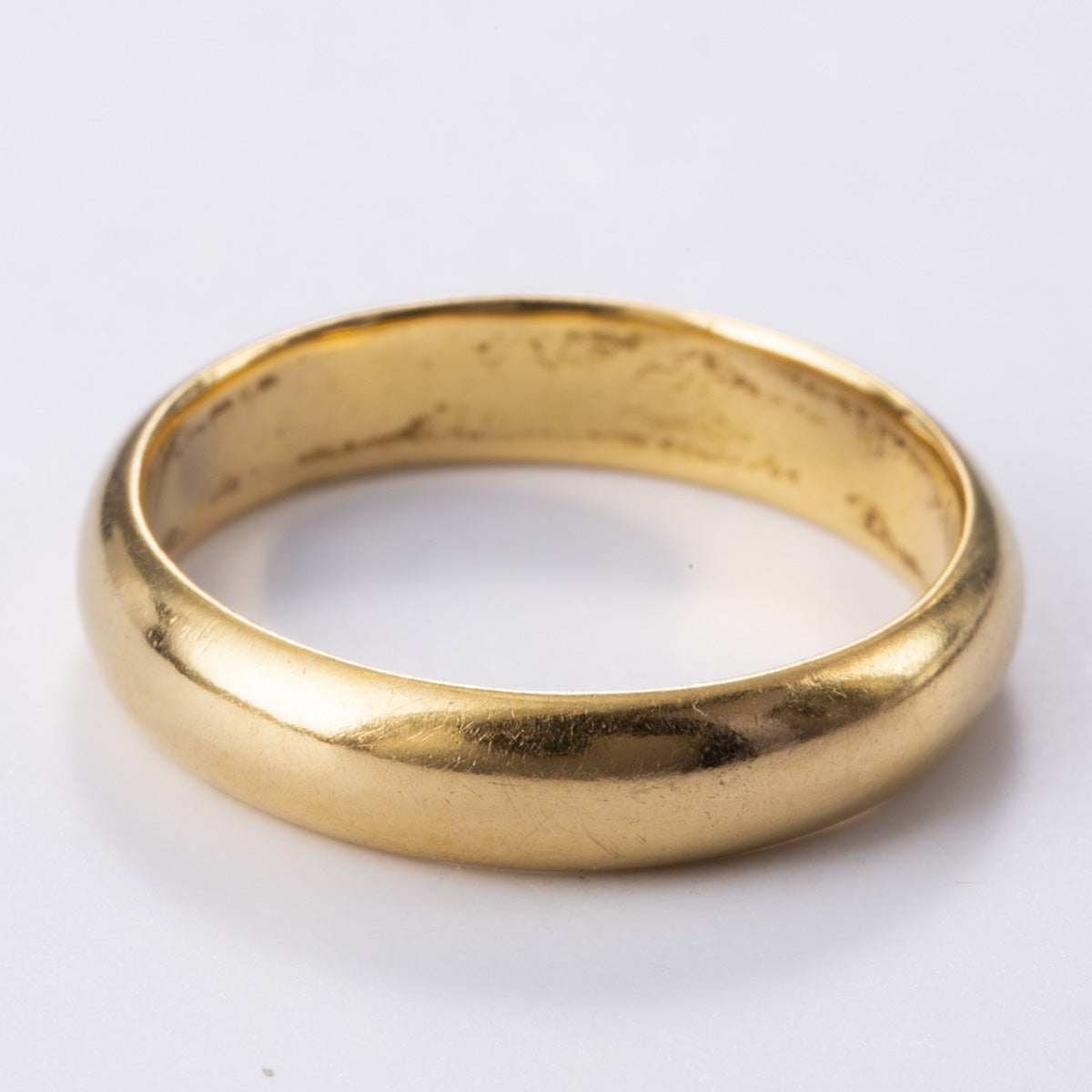 Bague en or jaune 18 carats | Taille 5,75