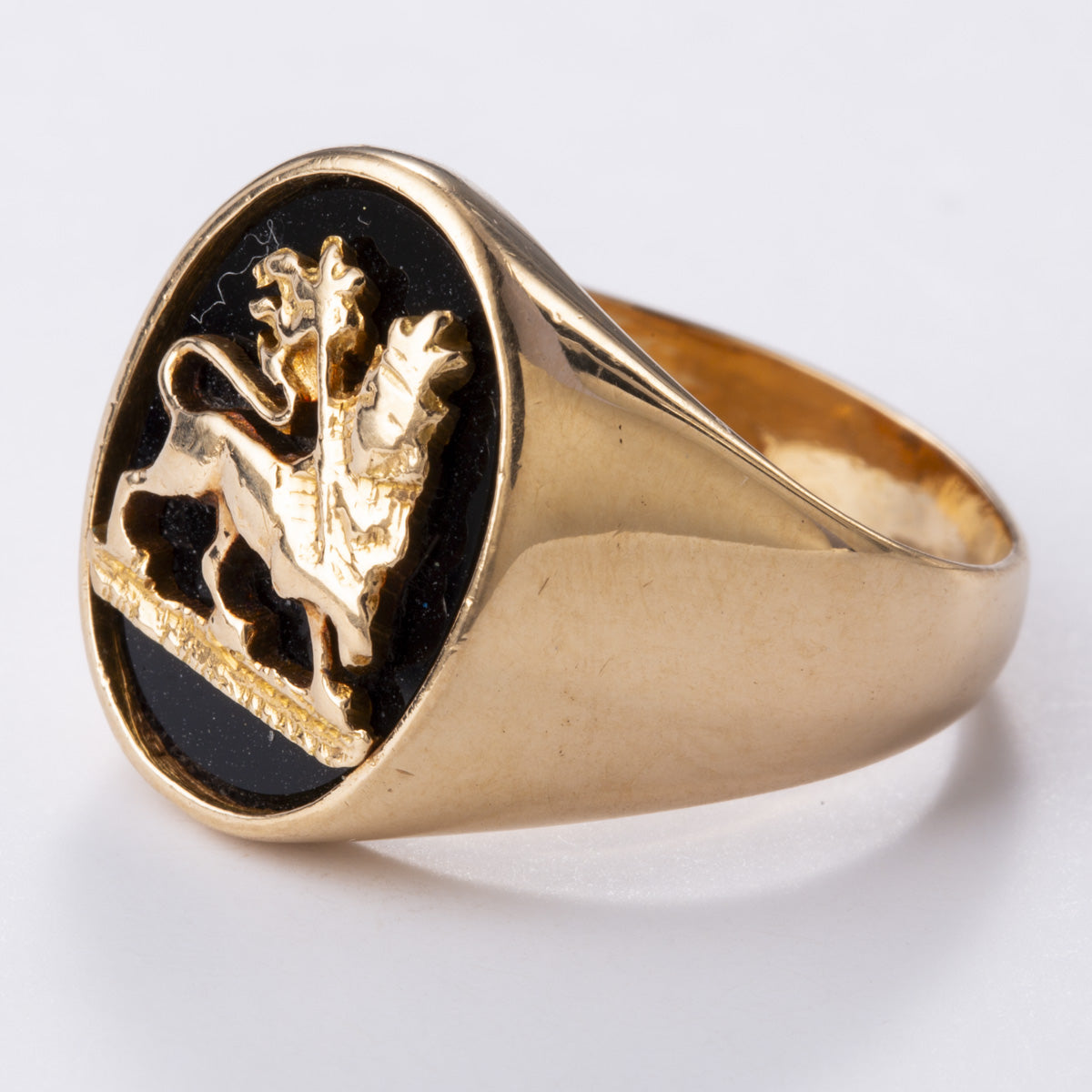 18k Yellow Gold Ring | Sz 8.25