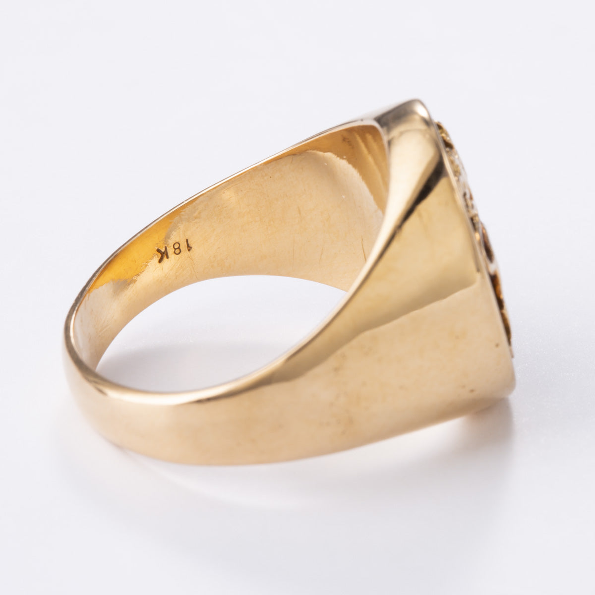 18k Yellow Gold Ring | Sz 8.25