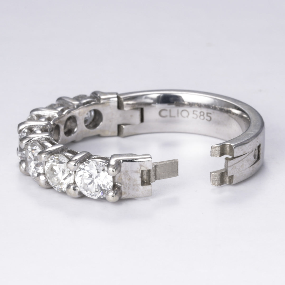 14k Single Row Diamond Ring | 2.14ctw SI1-SI2 H/I | Sz 7