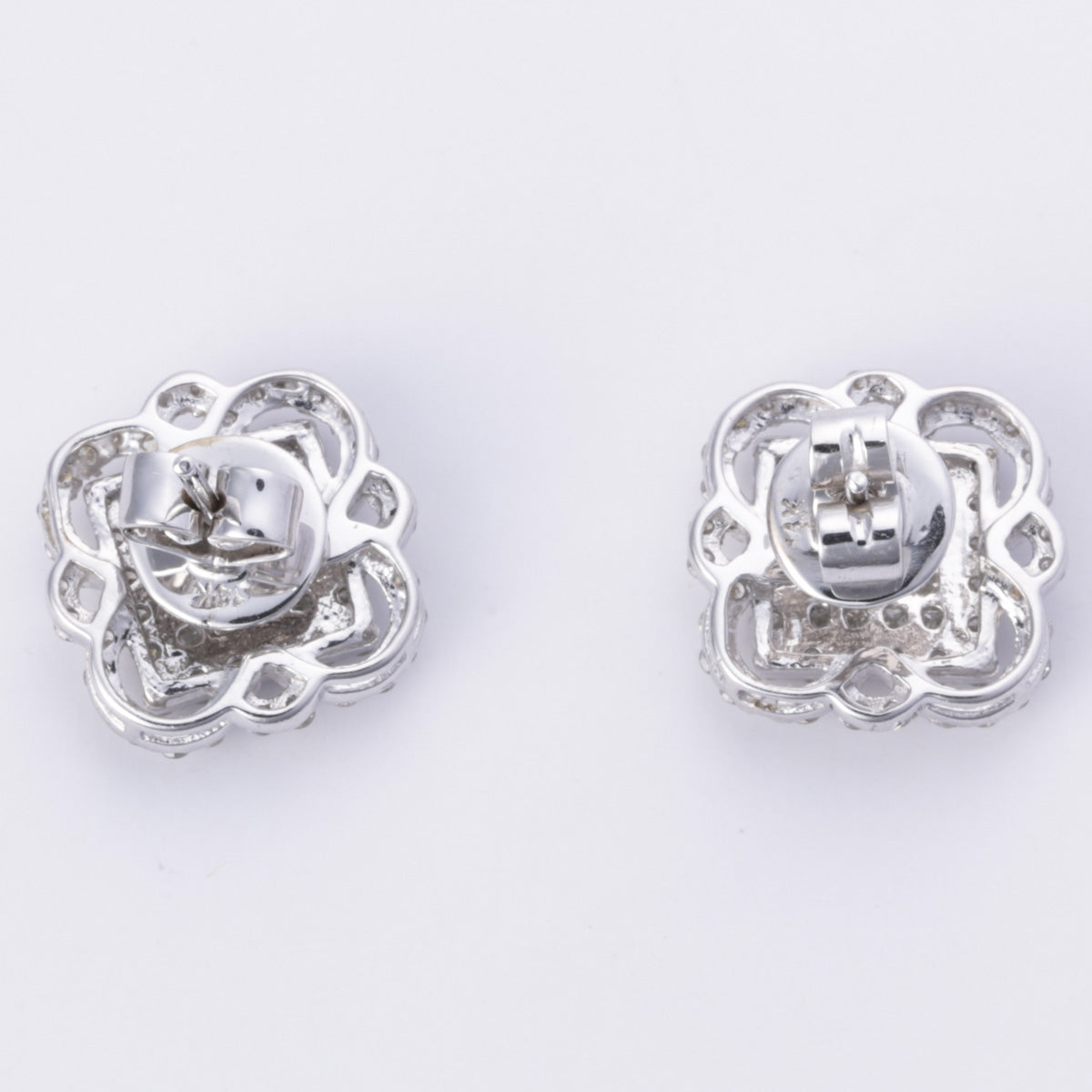 14k White Gold Diamond Earring | 1.69ctw |