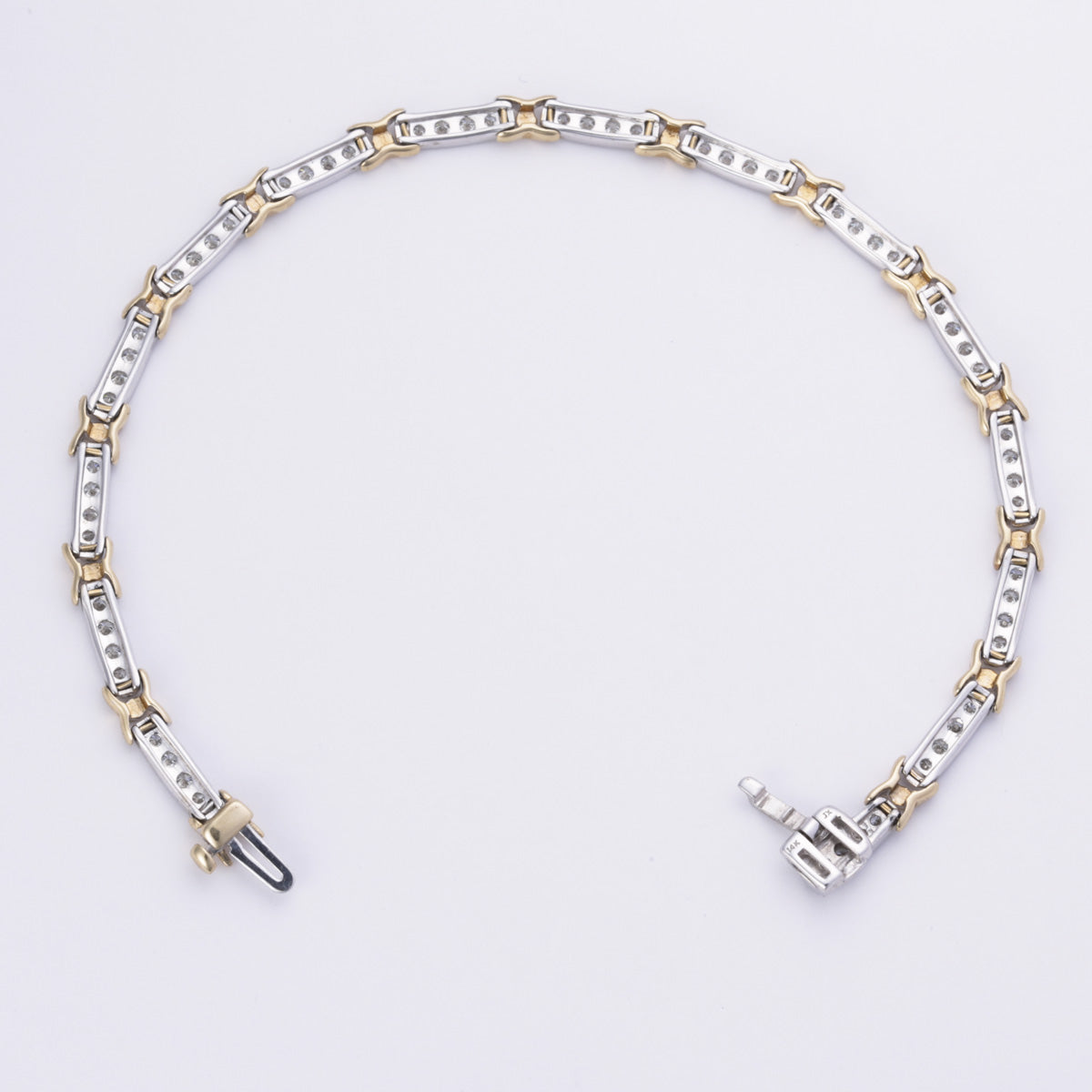 14k Diamond Bracelet | 2.01ctw | 8"