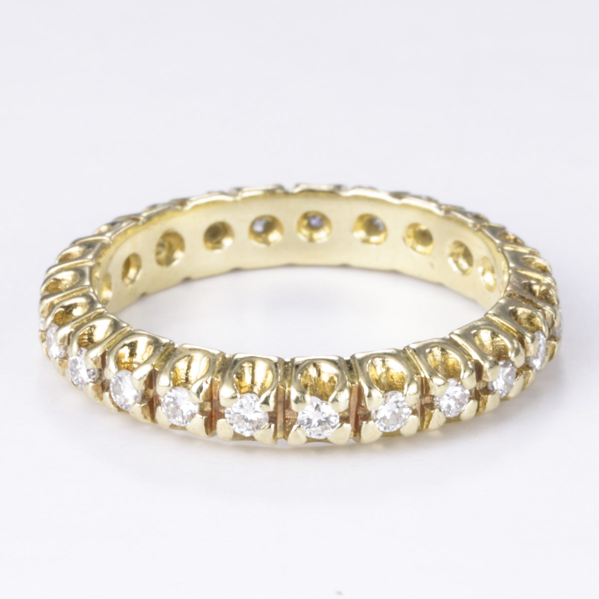 14k Eternity Diamond Ring | 0.37ctw | Size 5