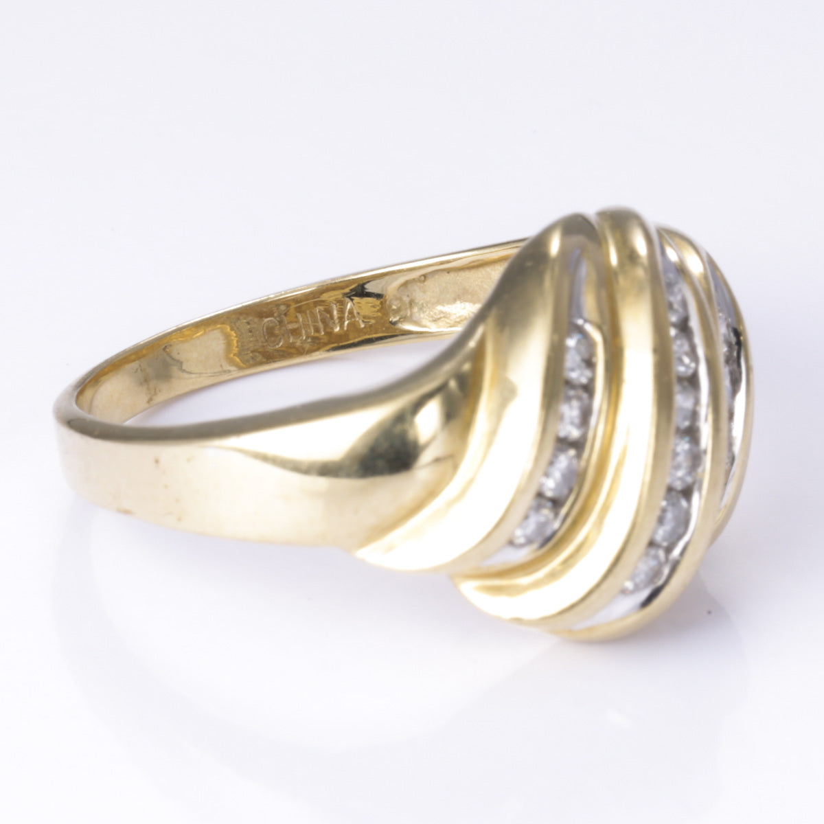 14k Yellow Gold Diamond Ring | 0.28ctw | SZ 6