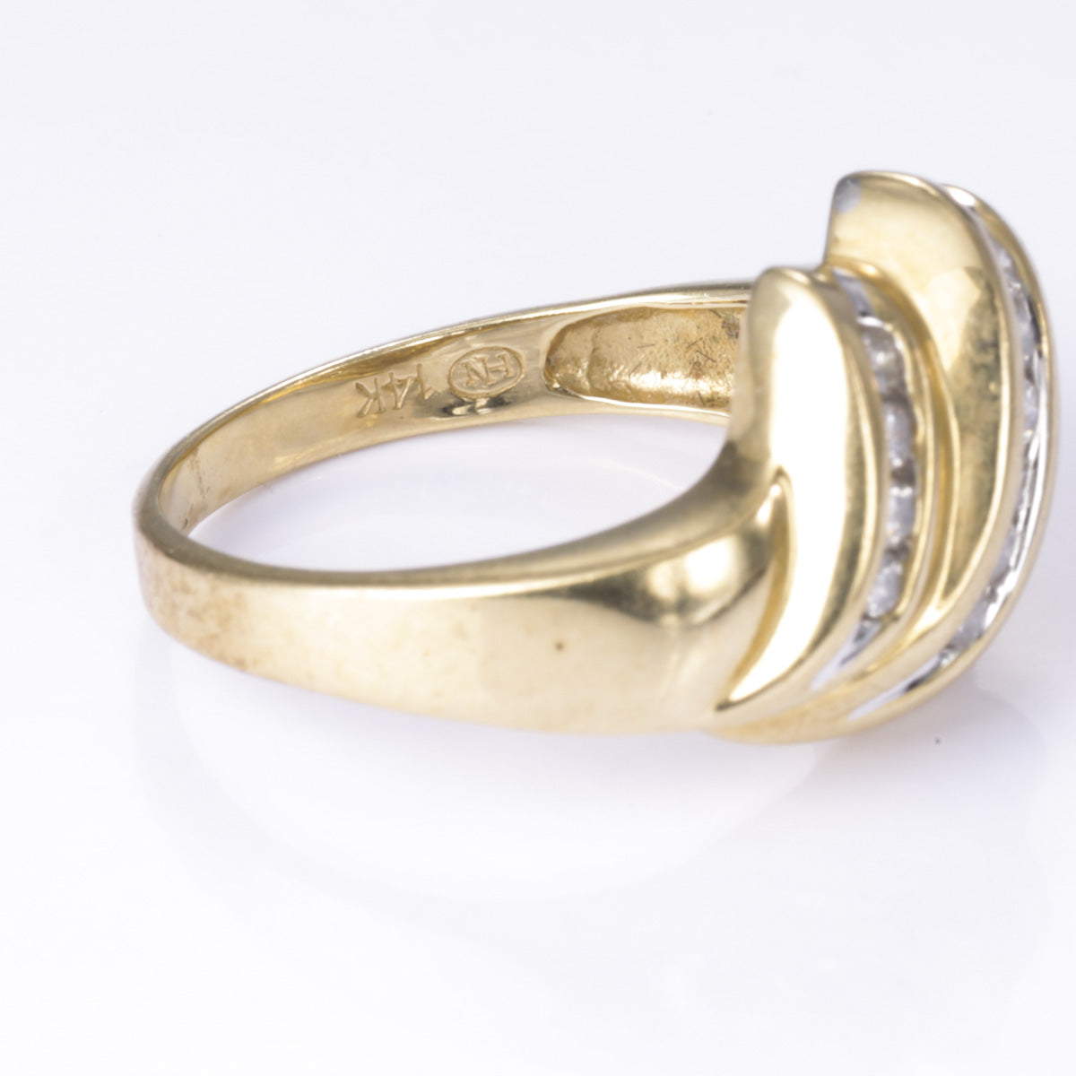 14k Yellow Gold Diamond Ring | 0.28ctw | SZ 6