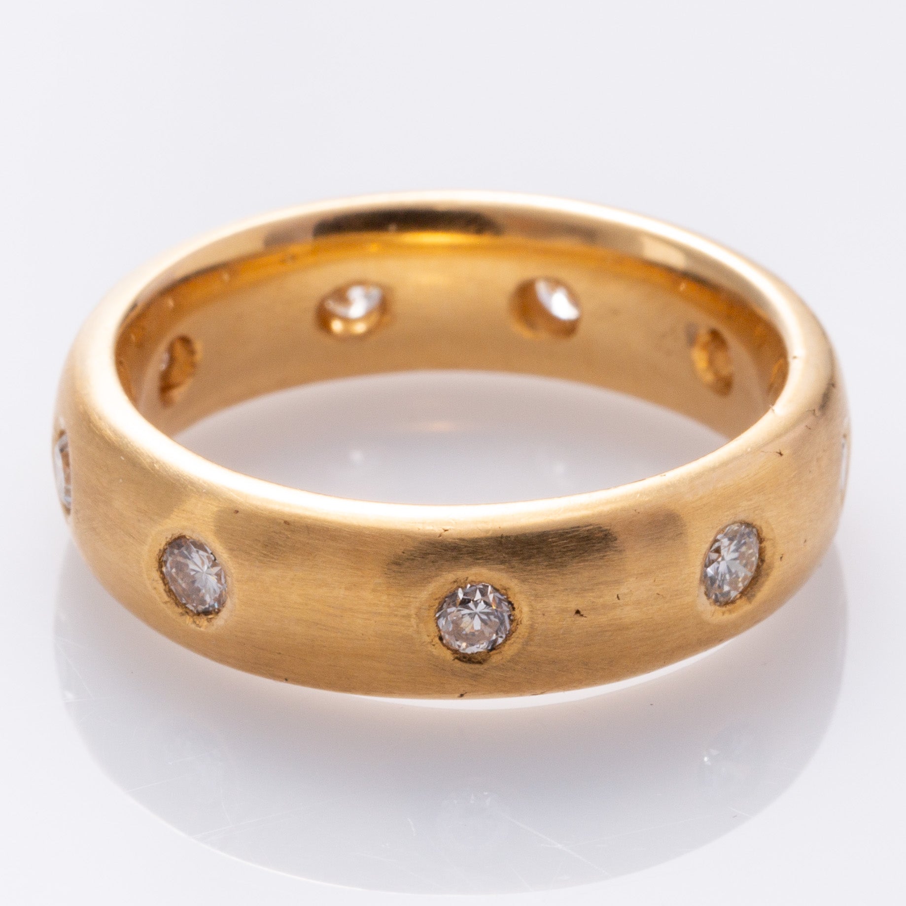 14K Yellow Gold Diamond Ring | 0.52ctw | SZ 8.75 |