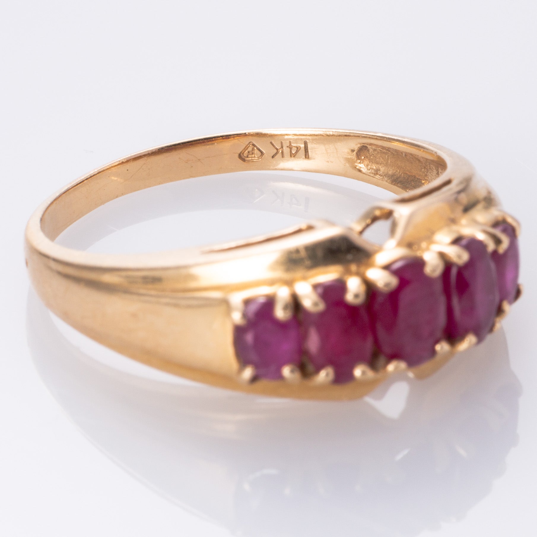 14K Ruby Cocktail Ring | 1.43ctw | SZ 8.75 |