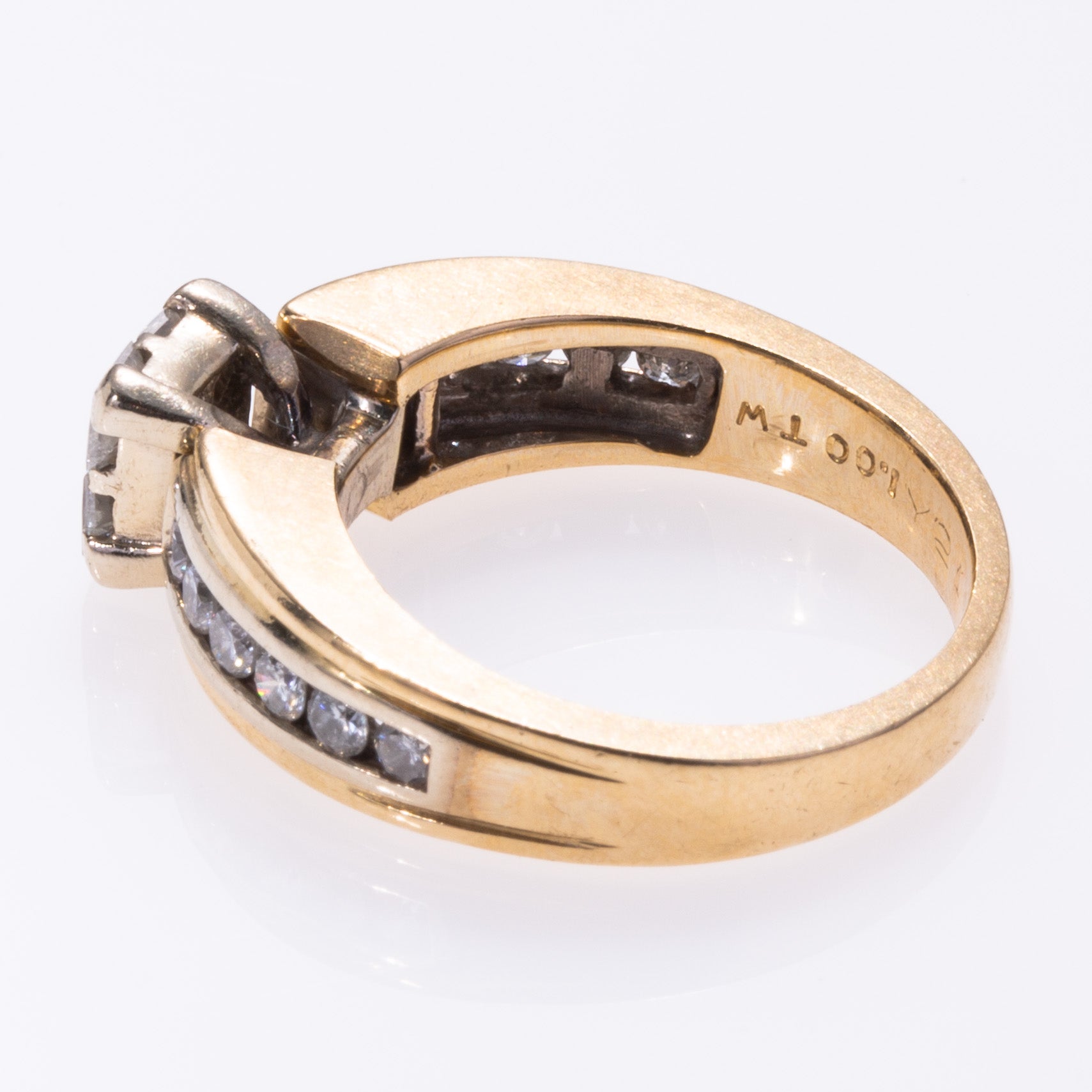 14k Yellow and White Gold Diamond Ring | 1.00ctw | 7