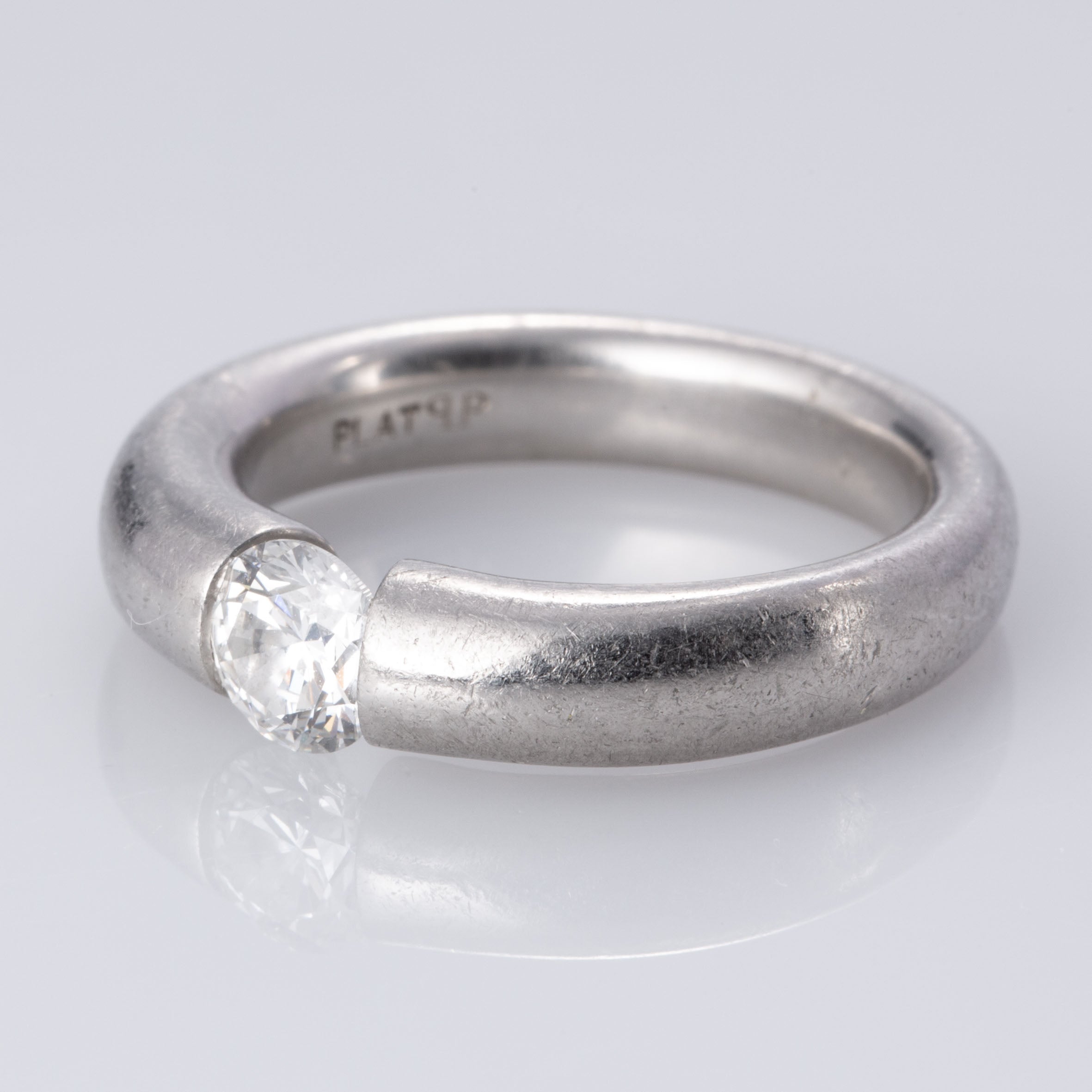 Platinum Diamond Ring | 0.71 ct | SZ 7.25 |