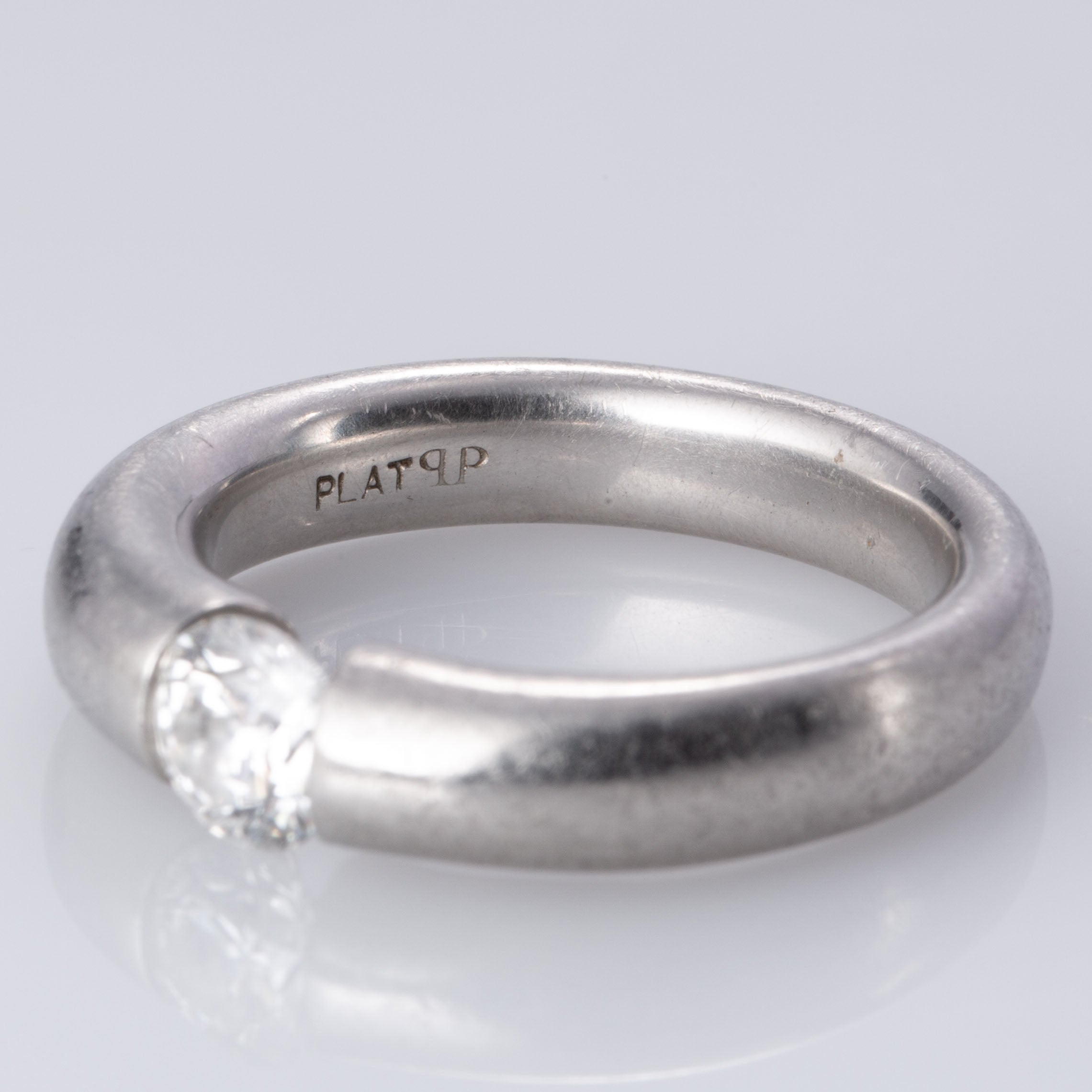 Platinum Diamond Ring | 0.71 ct | SZ 7.25 |