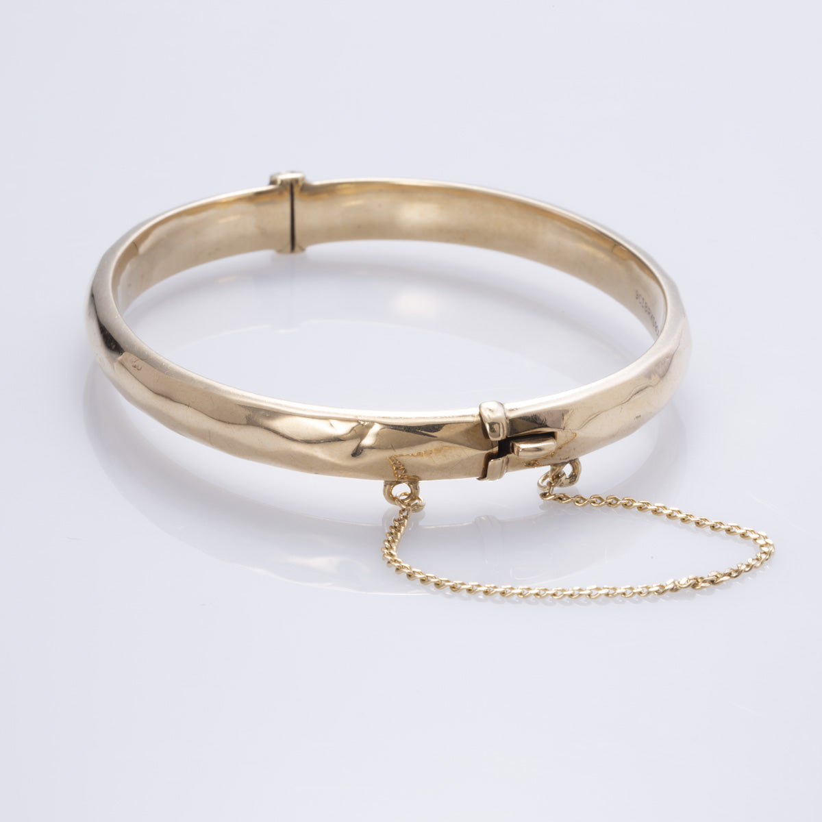 Birks 9k Yellow Gold Bangle Bracelet | 6.5" |