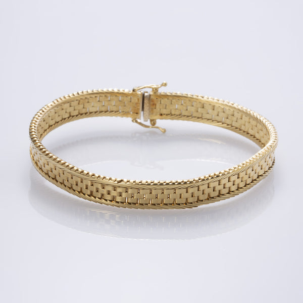 18k Yellow Gold Bracelet  | 8