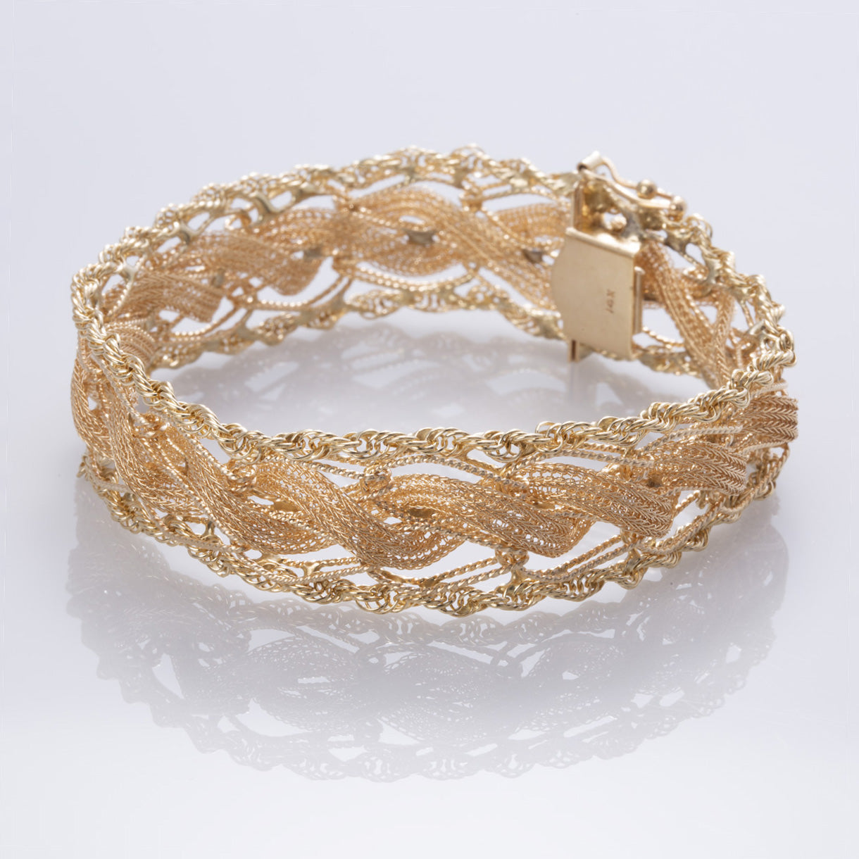 14k Yellow Gold Bracelet | 8" |