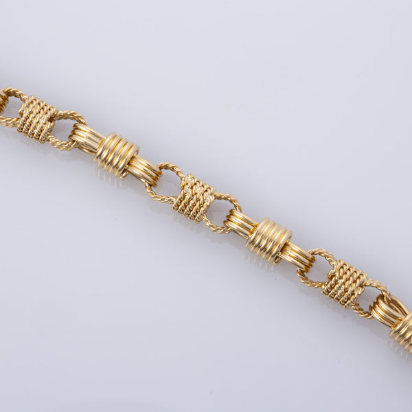 18k Yellow Gold Bracelet  | 8