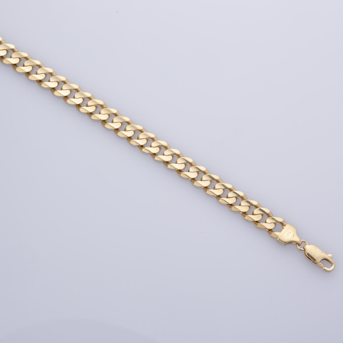 18k Yellow Gold Curb Chain Bracelet | 8" |