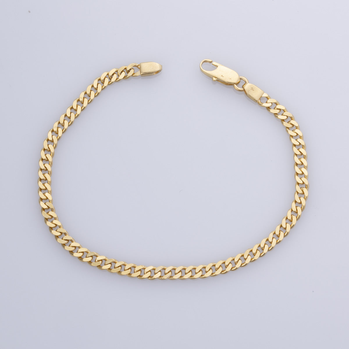 18k Yellow Gold Cuban Bracelet | 7